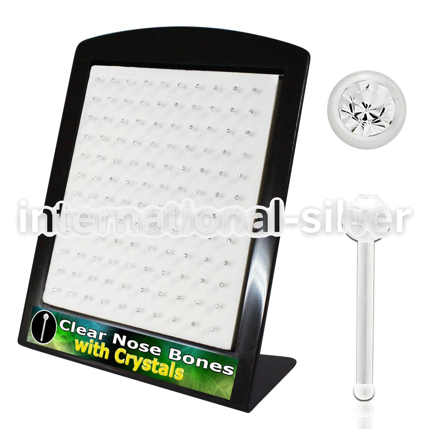 brac7 nose bone acrylic body jewelry nose