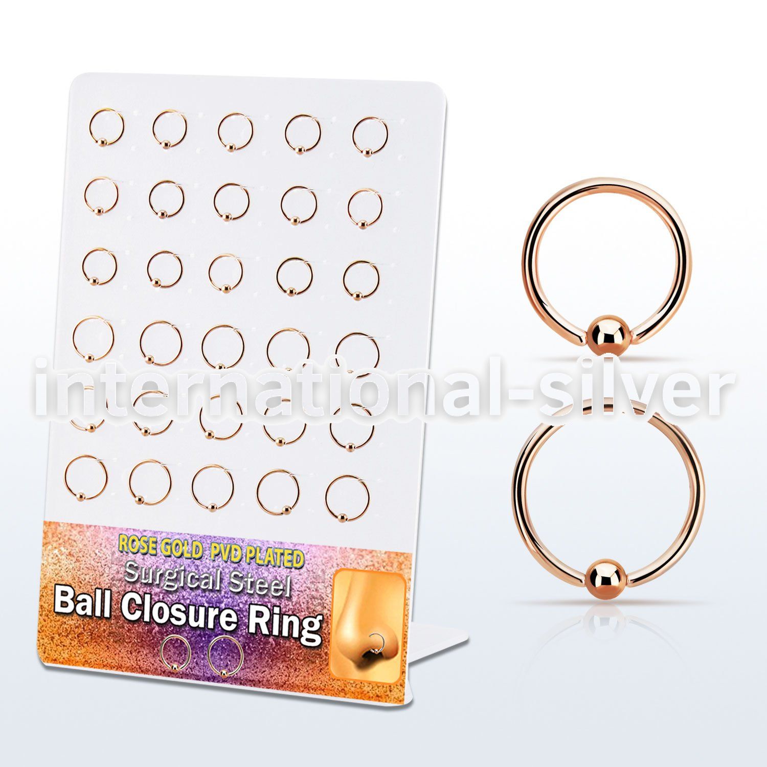 brcrt2 hoops captive rings anodized surgical steel 316l tragus