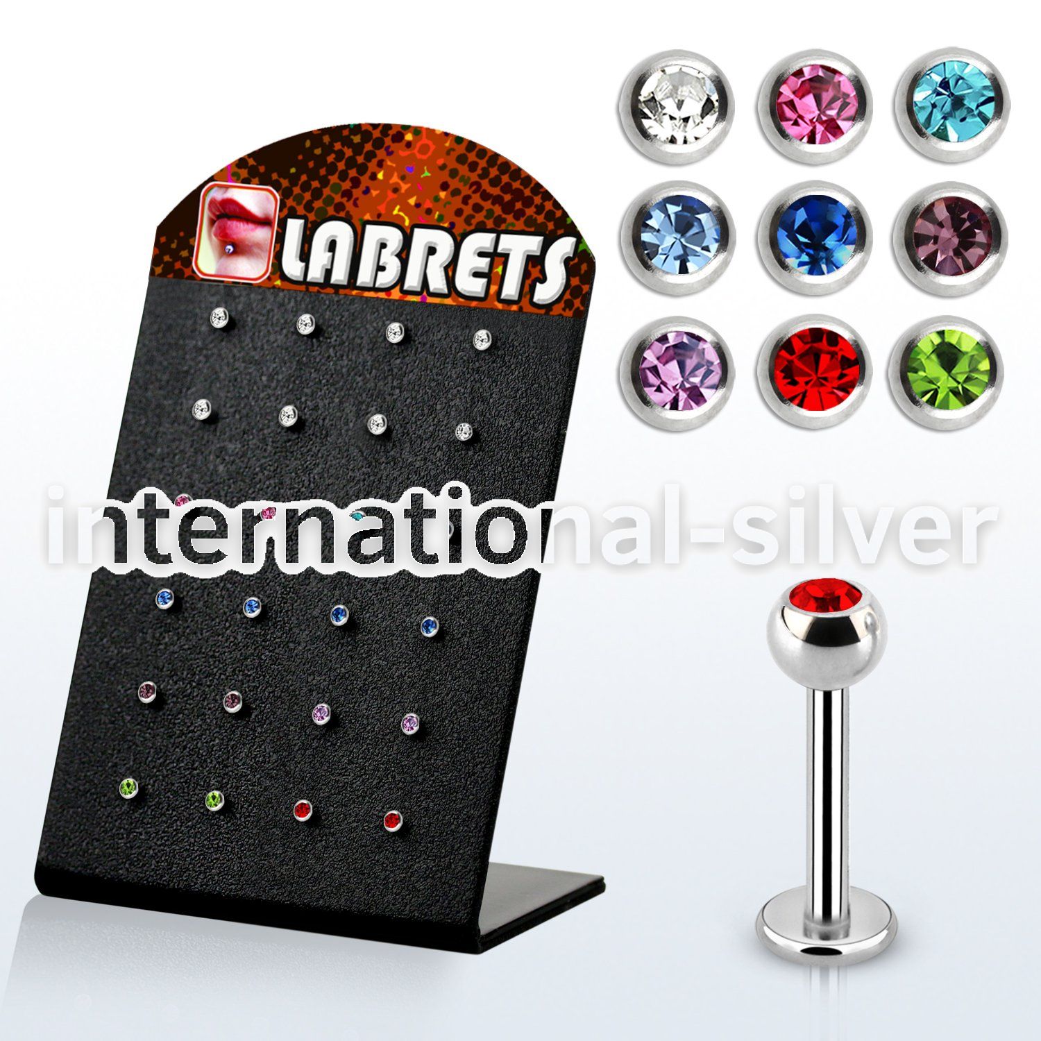 brlbc3 labrets lip rings surgical steel 316l labrets chin