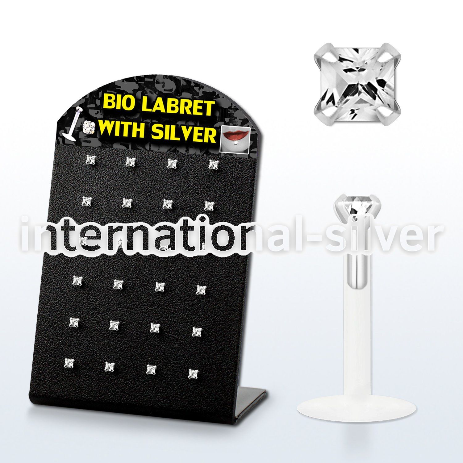 brlbi29 labrets lip rings bioflex ptfe labrets chin