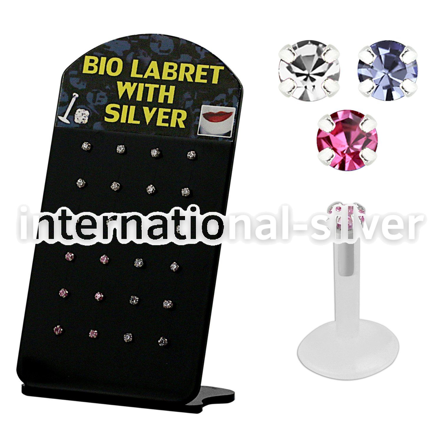 brlbi2 labrets lip rings bioflex ptfe labrets chin