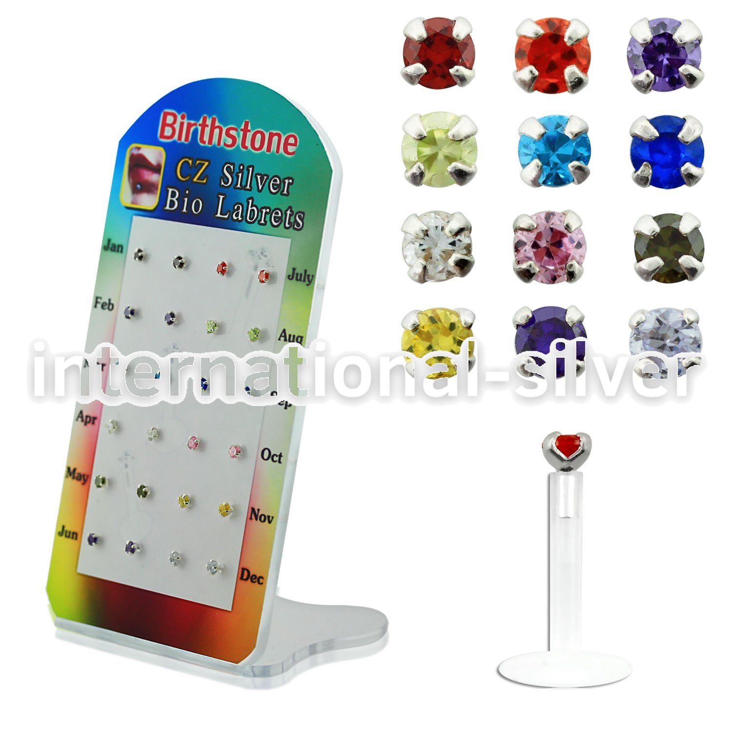 brlbi30 labrets lip rings bioflex ptfe labrets chin