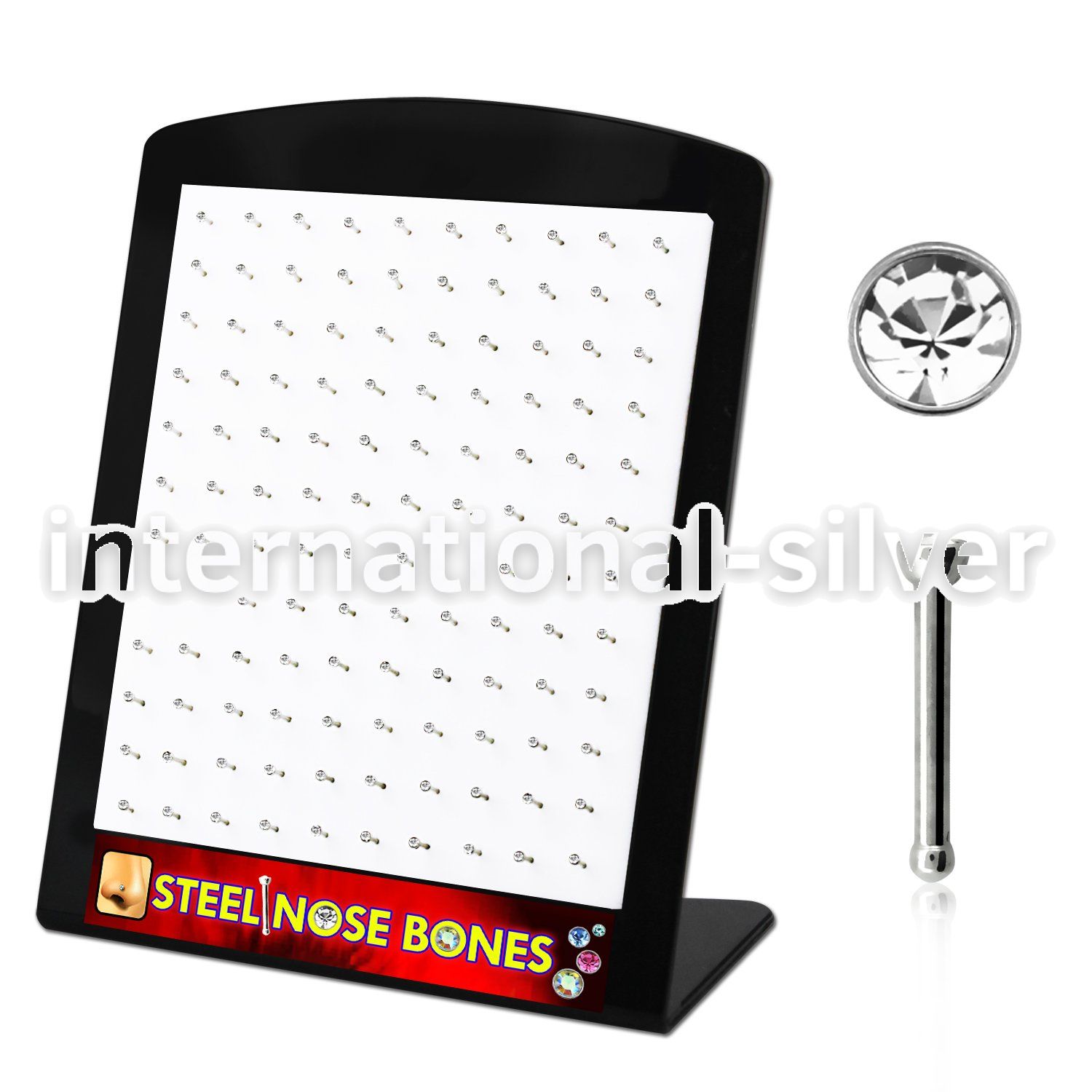 brnbs20c nose bone surgical steel 316l nose