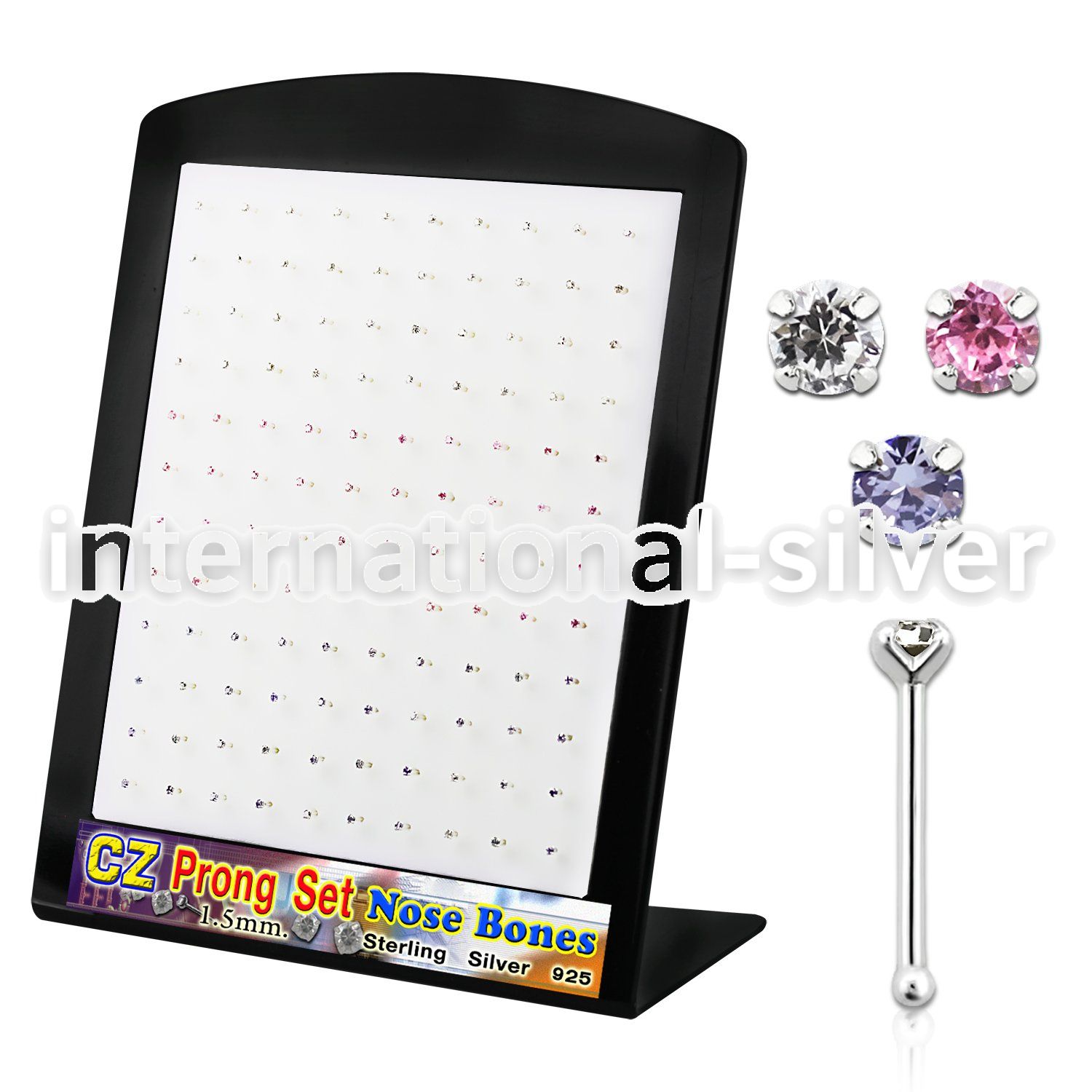 brnbzm nose bone silver 925 nose