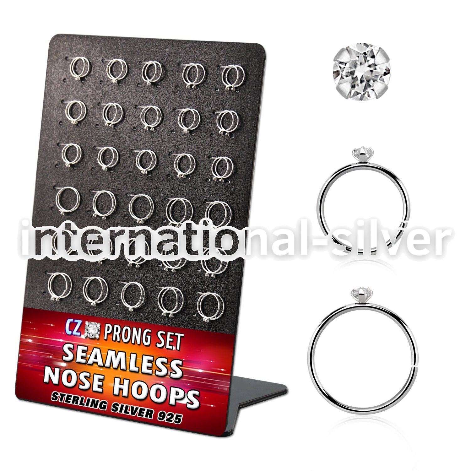 brnhm28  silver 925 nose