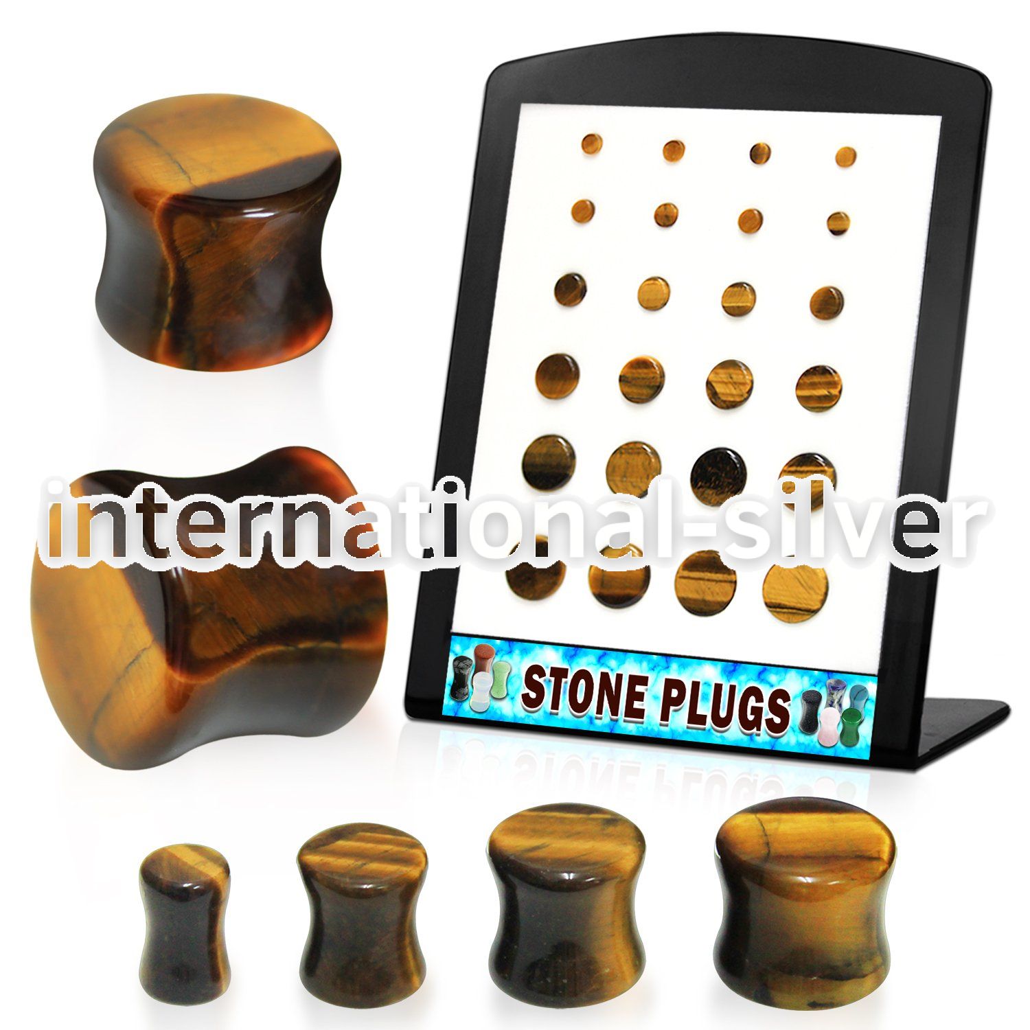 brpg142 plugs gauges organic body jewelry ear lobe