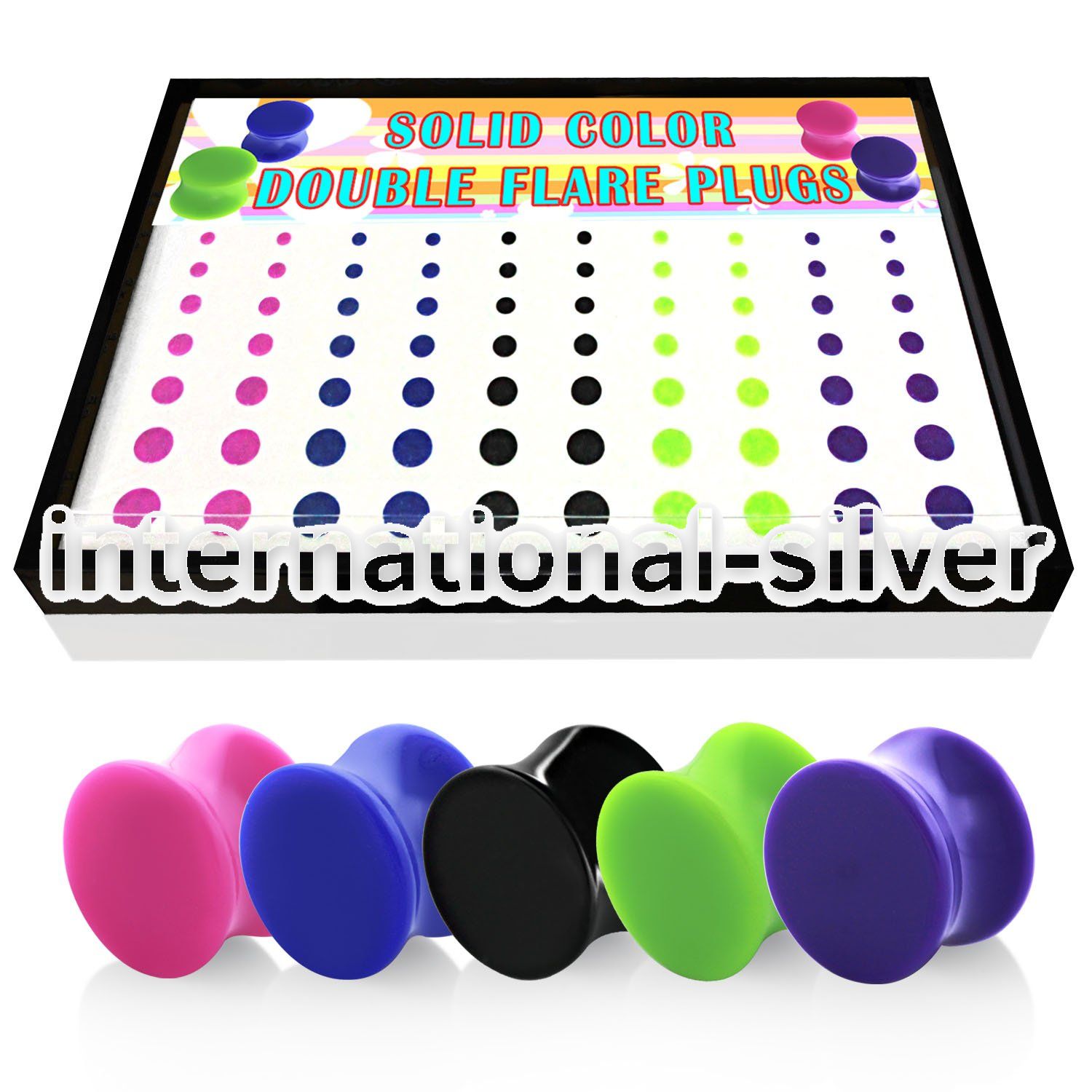 brpg153b plugs gauges acrylic body jewelry ear lobe