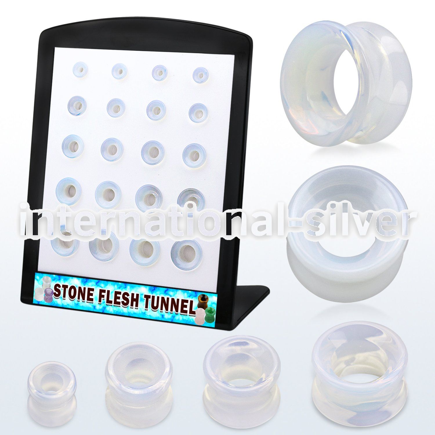 brpg192 tunnels gauges organic body jewelry ear lobe