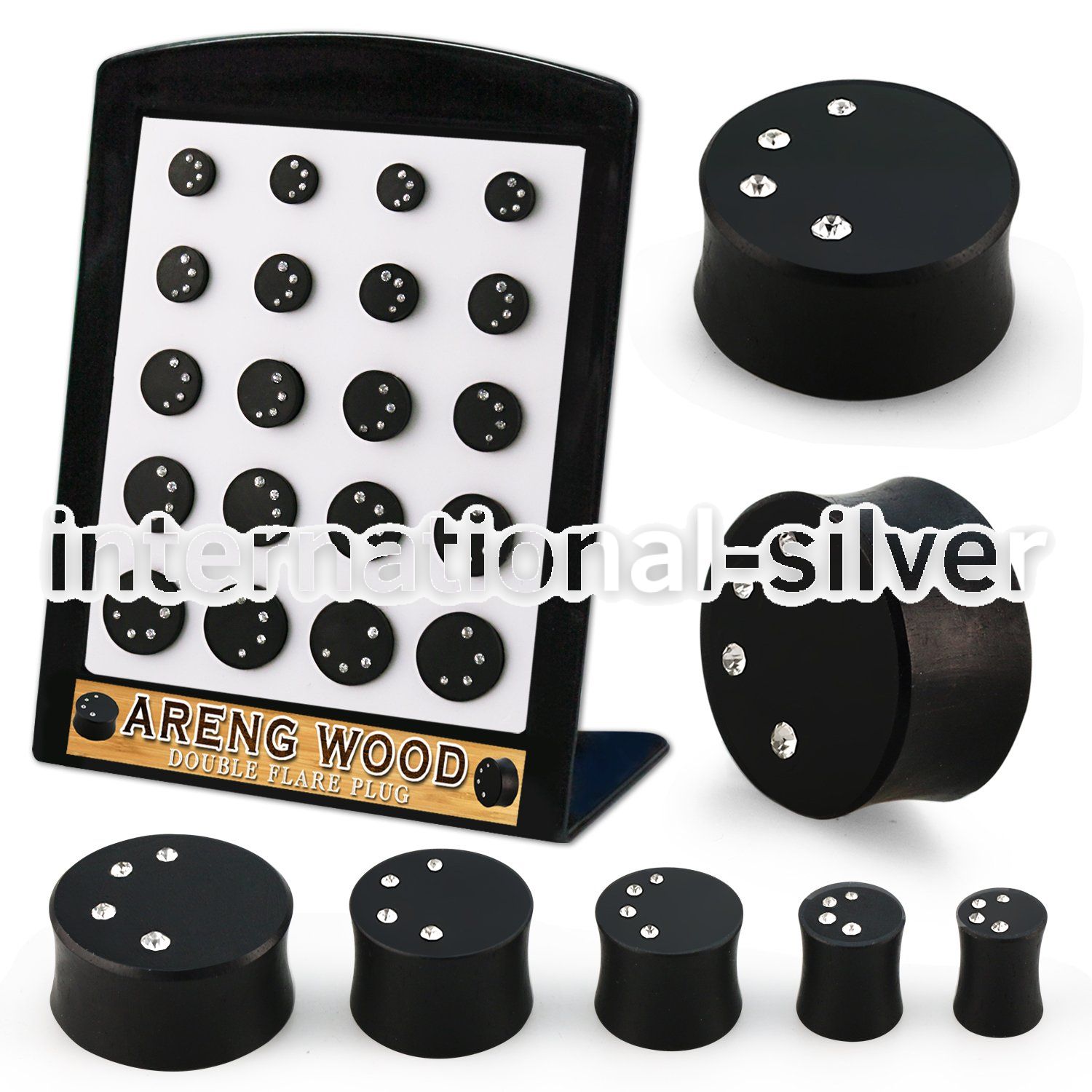 brpg208 tunnels gauges organic body jewelry ear lobe