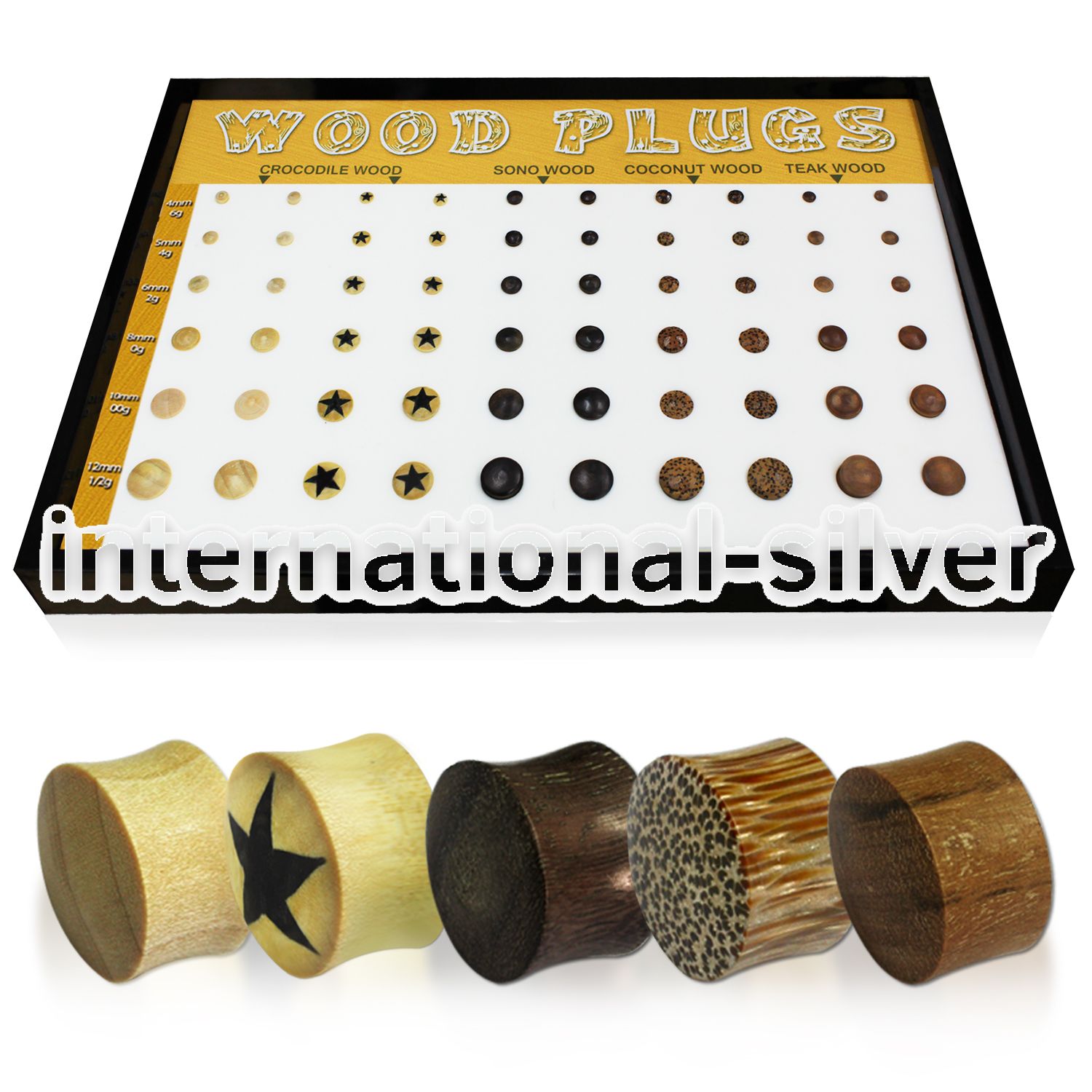 brpg88 plugs gauges organic body jewelry ear lobe