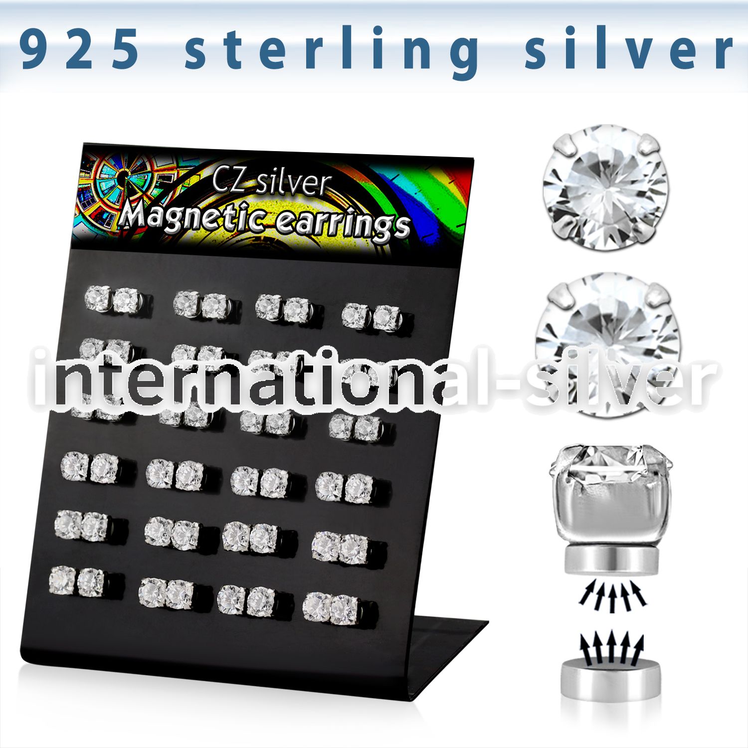 brzmgc fake illusion body jewelry silver 925 belly button