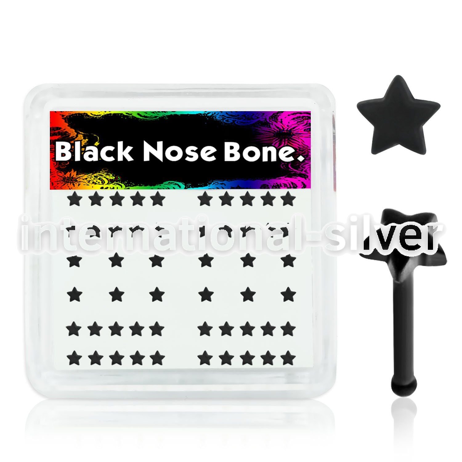 bxa1 nose bone acrylic body jewelry nose