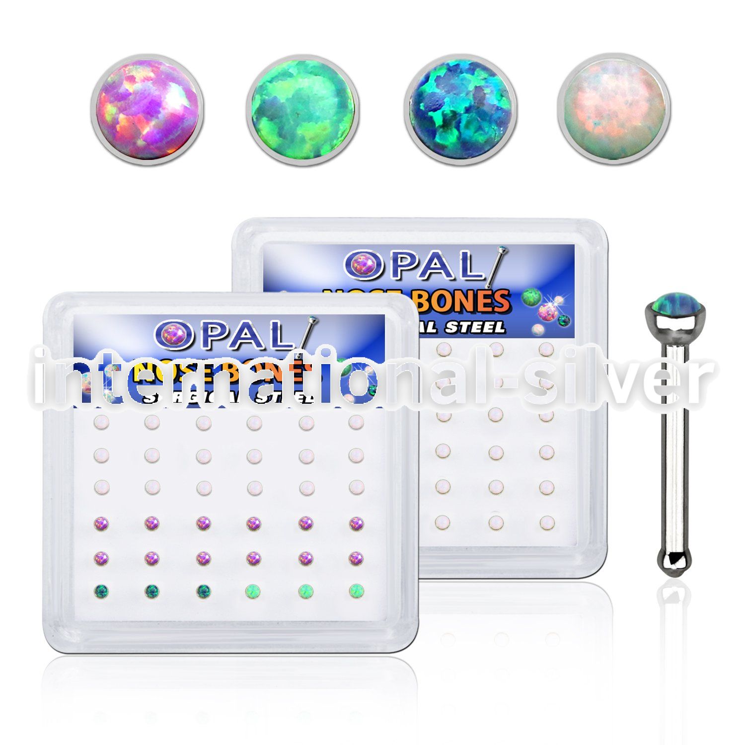 bxbop3 nose bone surgical steel 316l nose