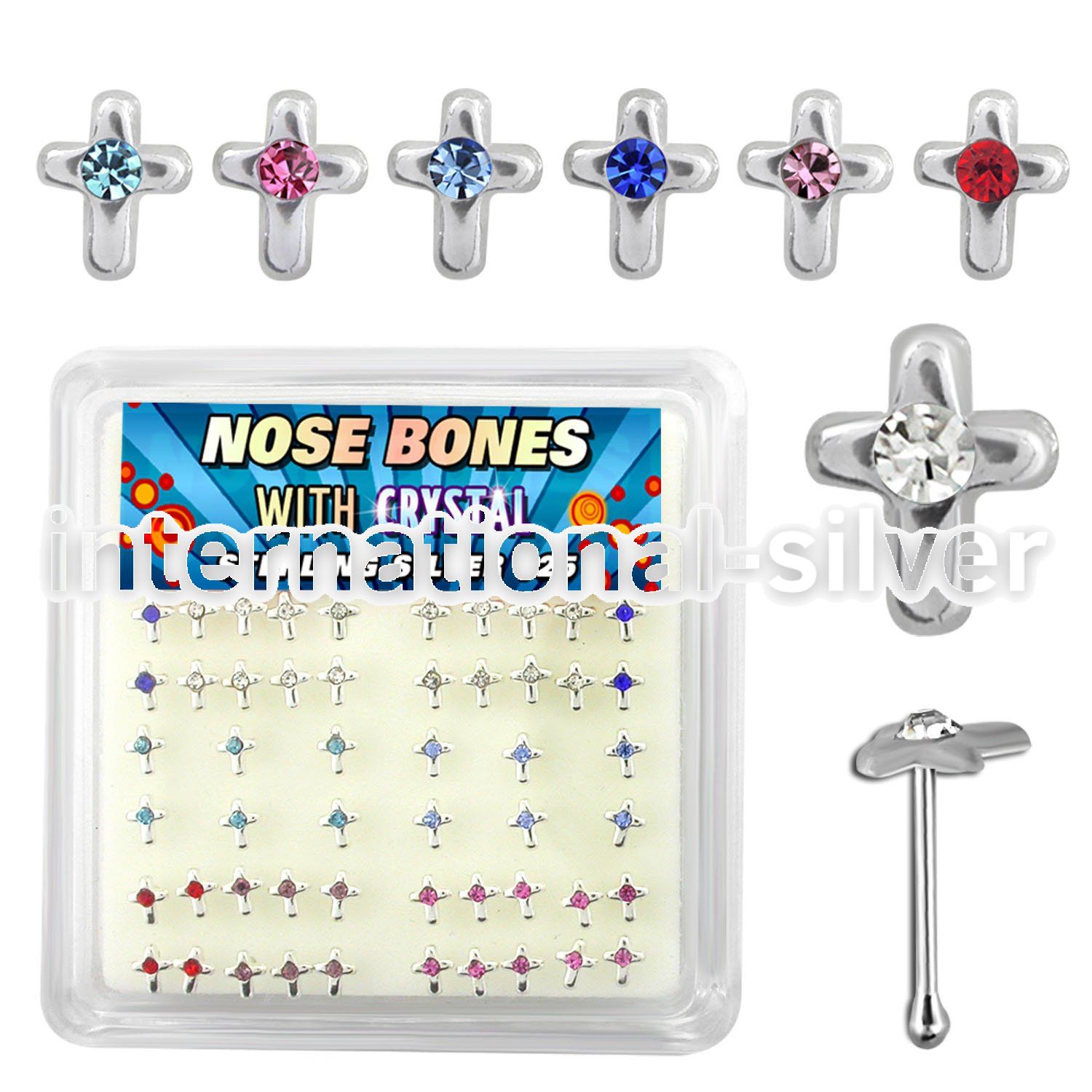 bxcrm nose bone silver 925 nose