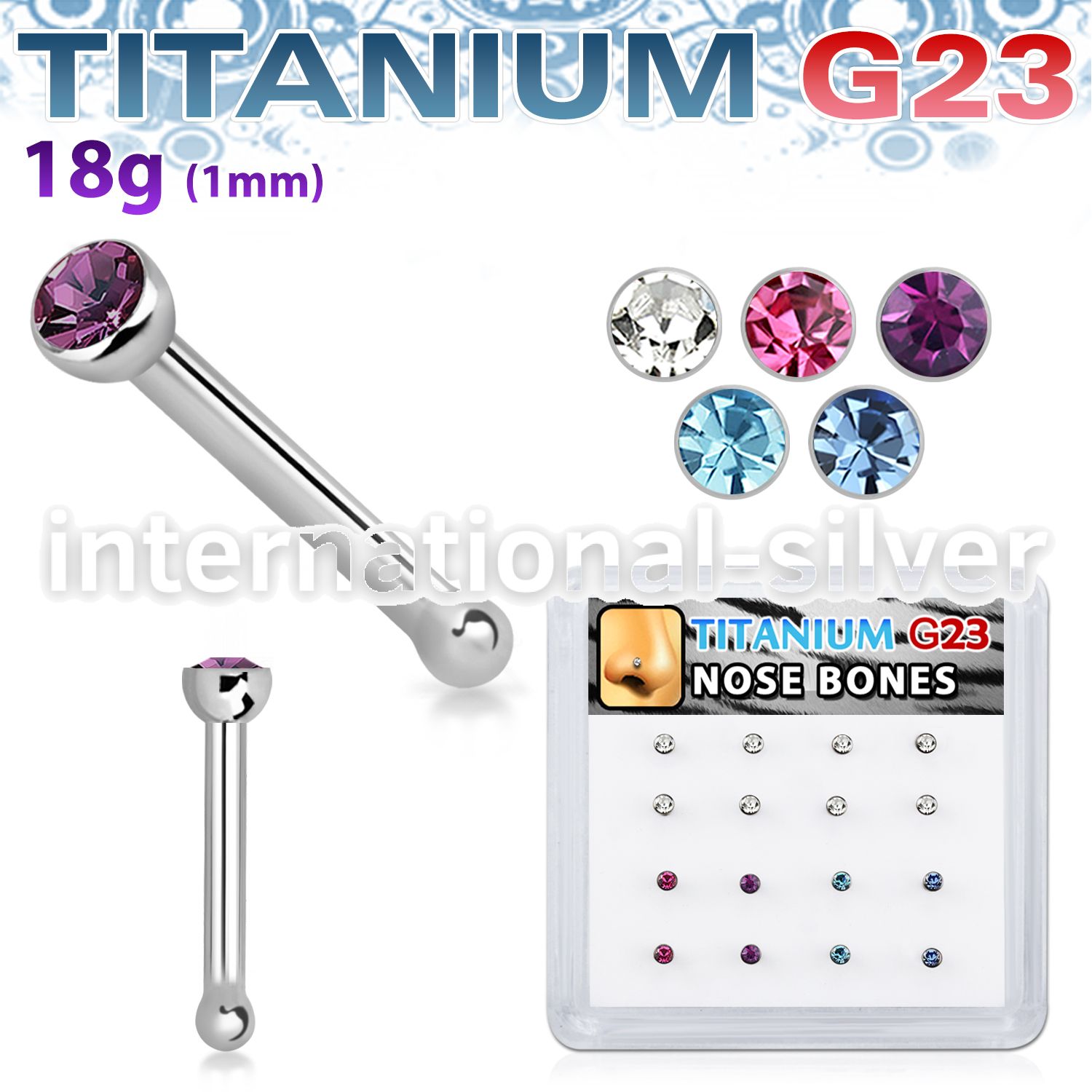 bxunb2 nose bone titanium g23 implant grade nose
