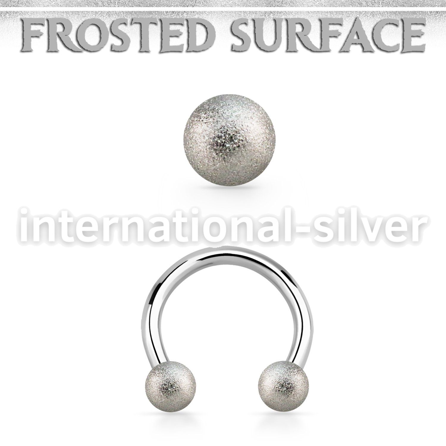 cbefo3 horseshoes surgical steel 316l eyebrow