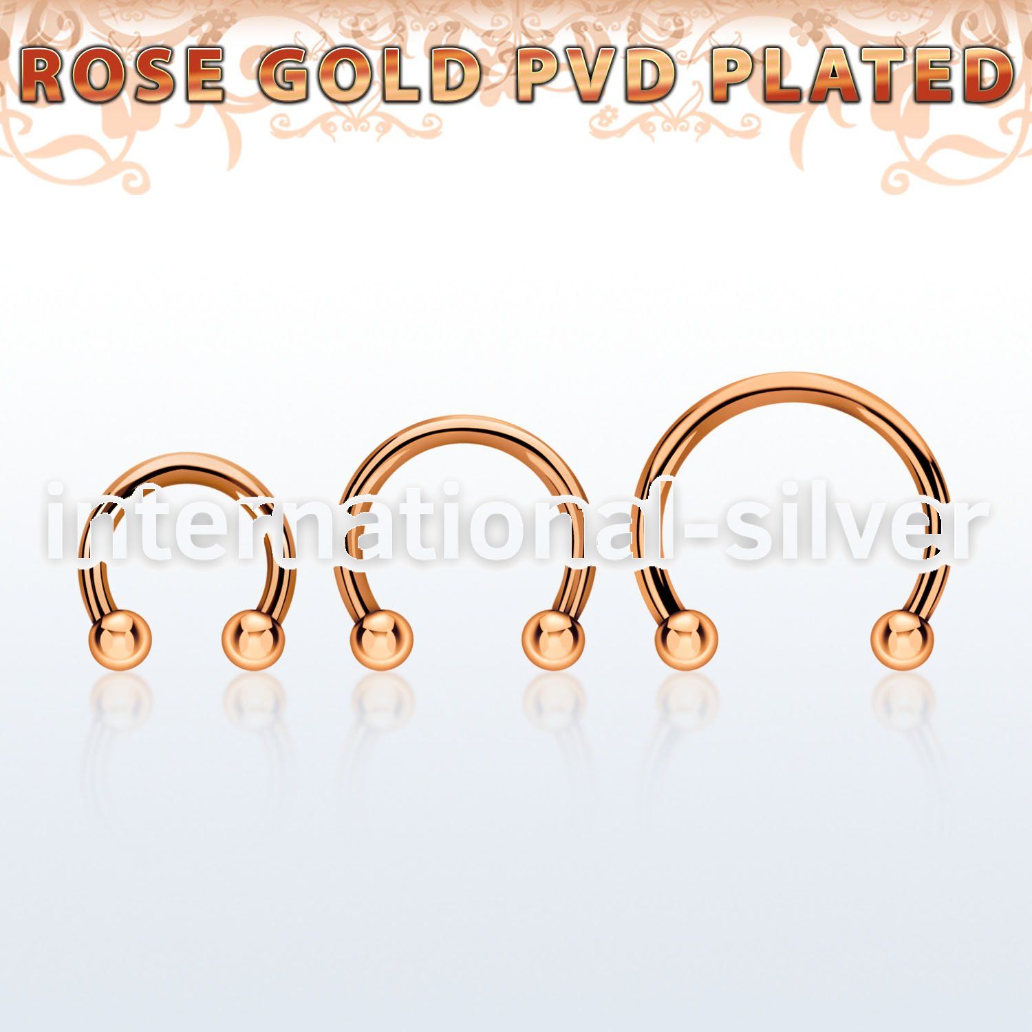 cbettb25 horseshoes anodized surgical steel 316l eyebrow