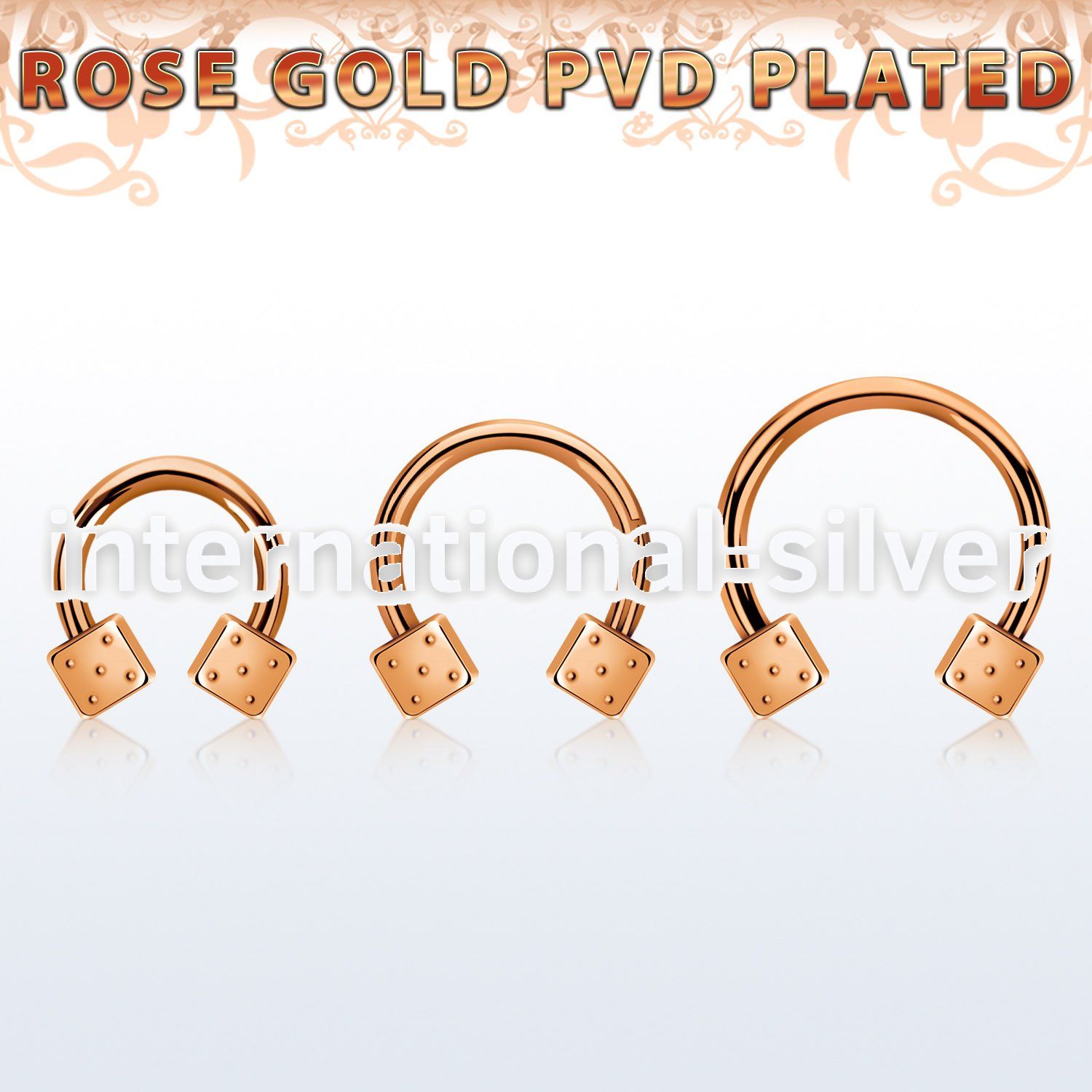 cbettdi horseshoes anodized surgical steel 316l eyebrow