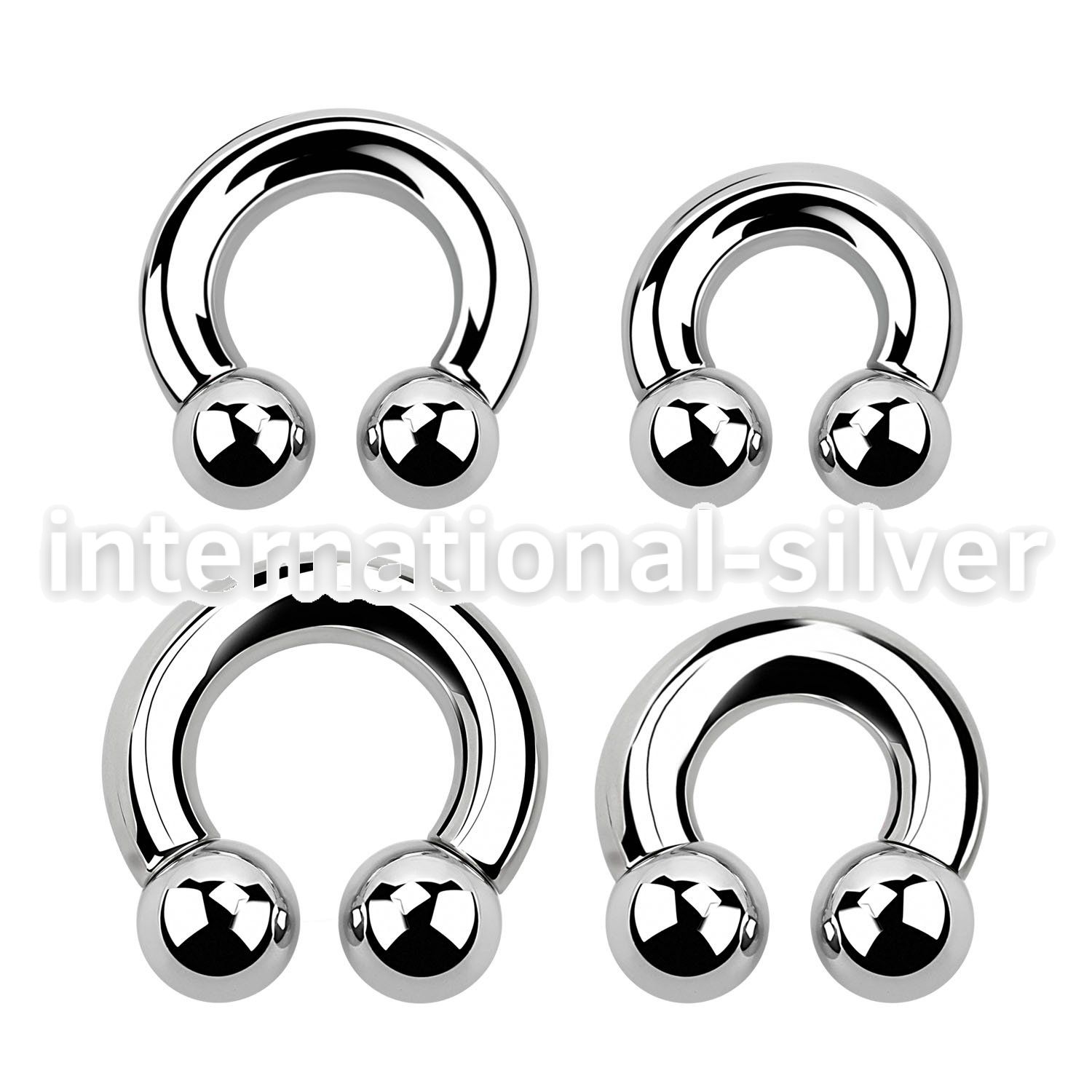 cbr2 horseshoes surgical steel 316l belly button