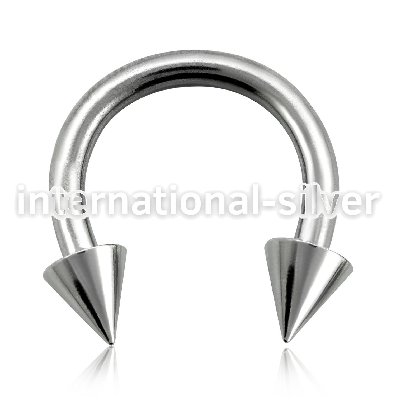 cbrcn10 horseshoes surgical steel 316l belly button