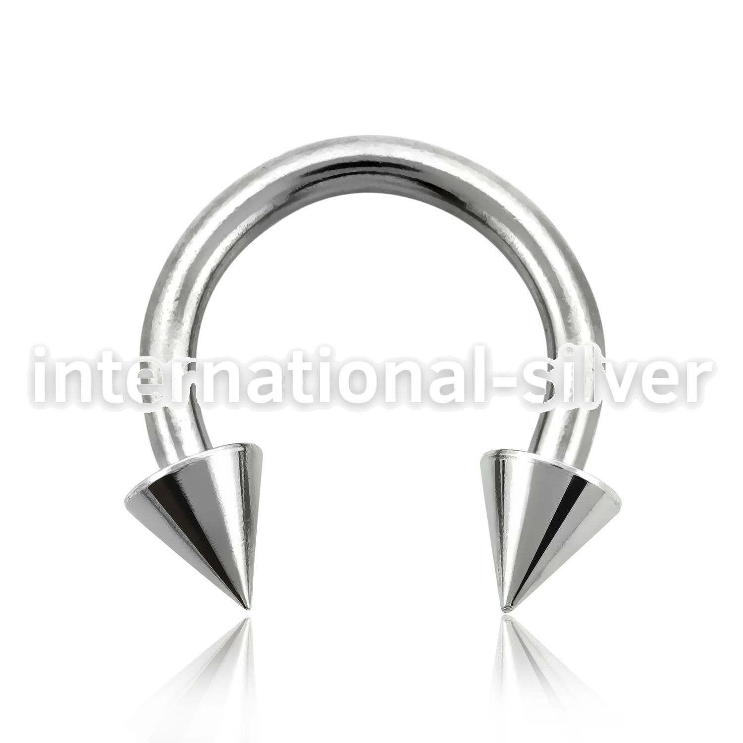 cbrcn12 horseshoes surgical steel 316l belly button