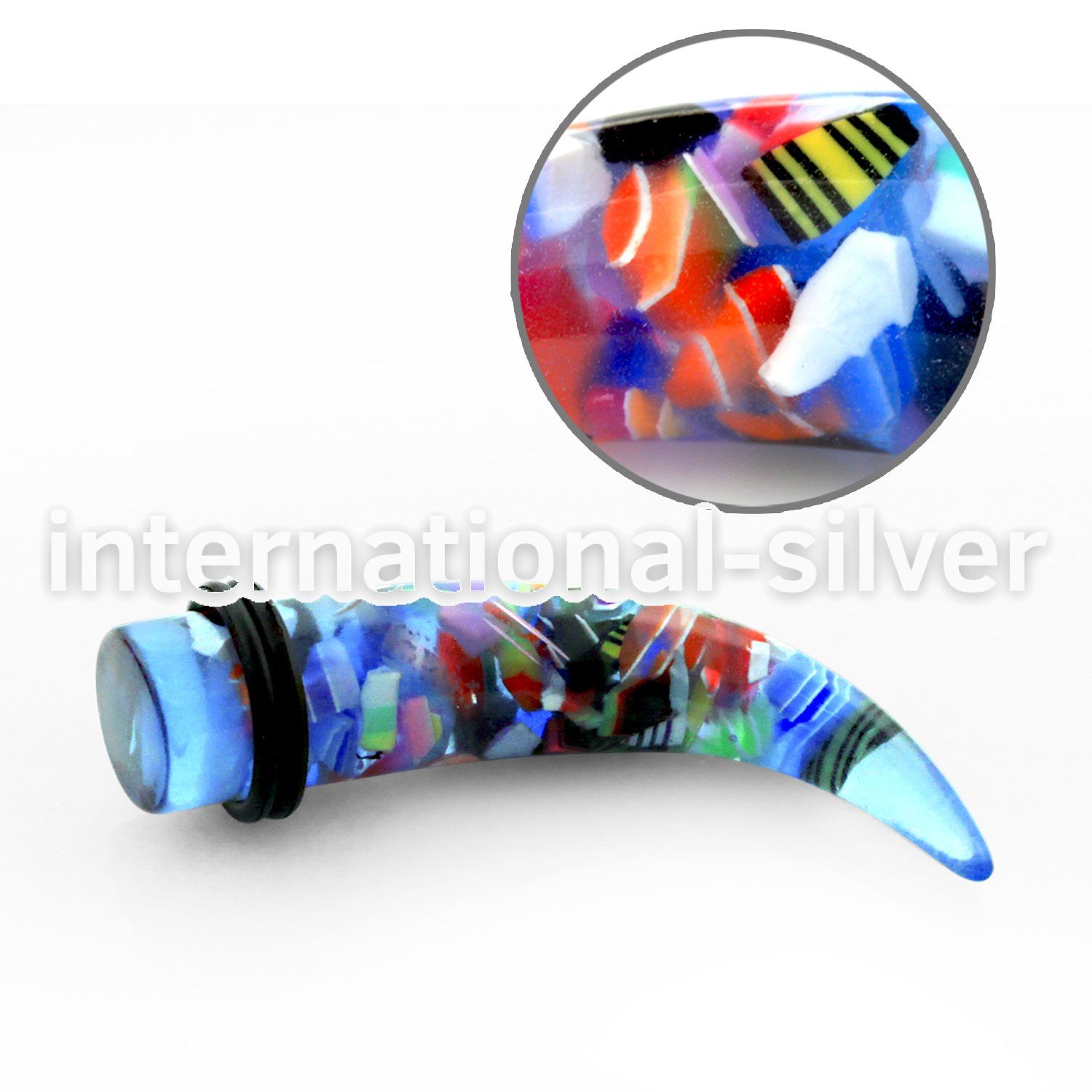 claa tapers acrylic body jewelry ear lobe