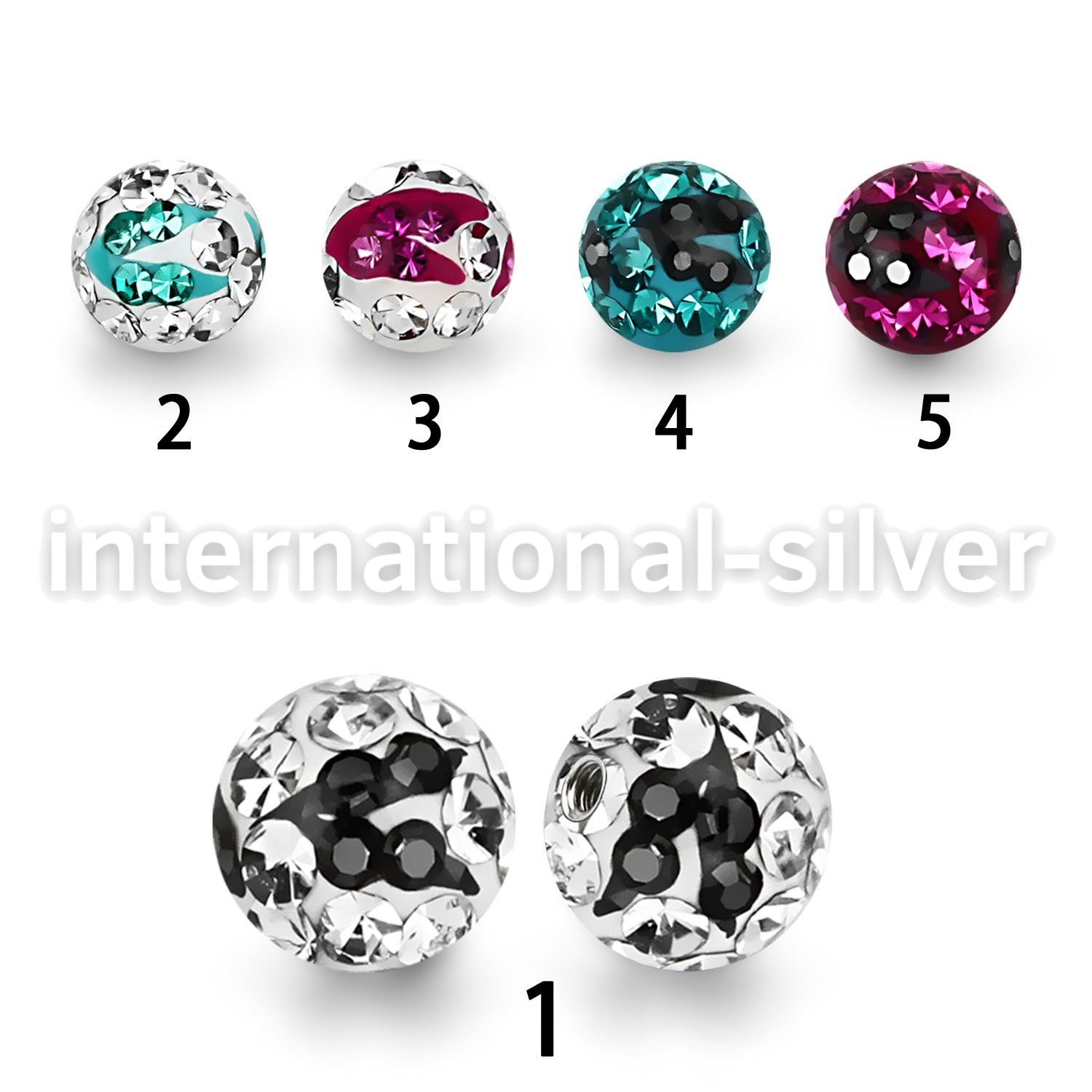 cmfr6 loose body jewelry parts surgical steel 316l 