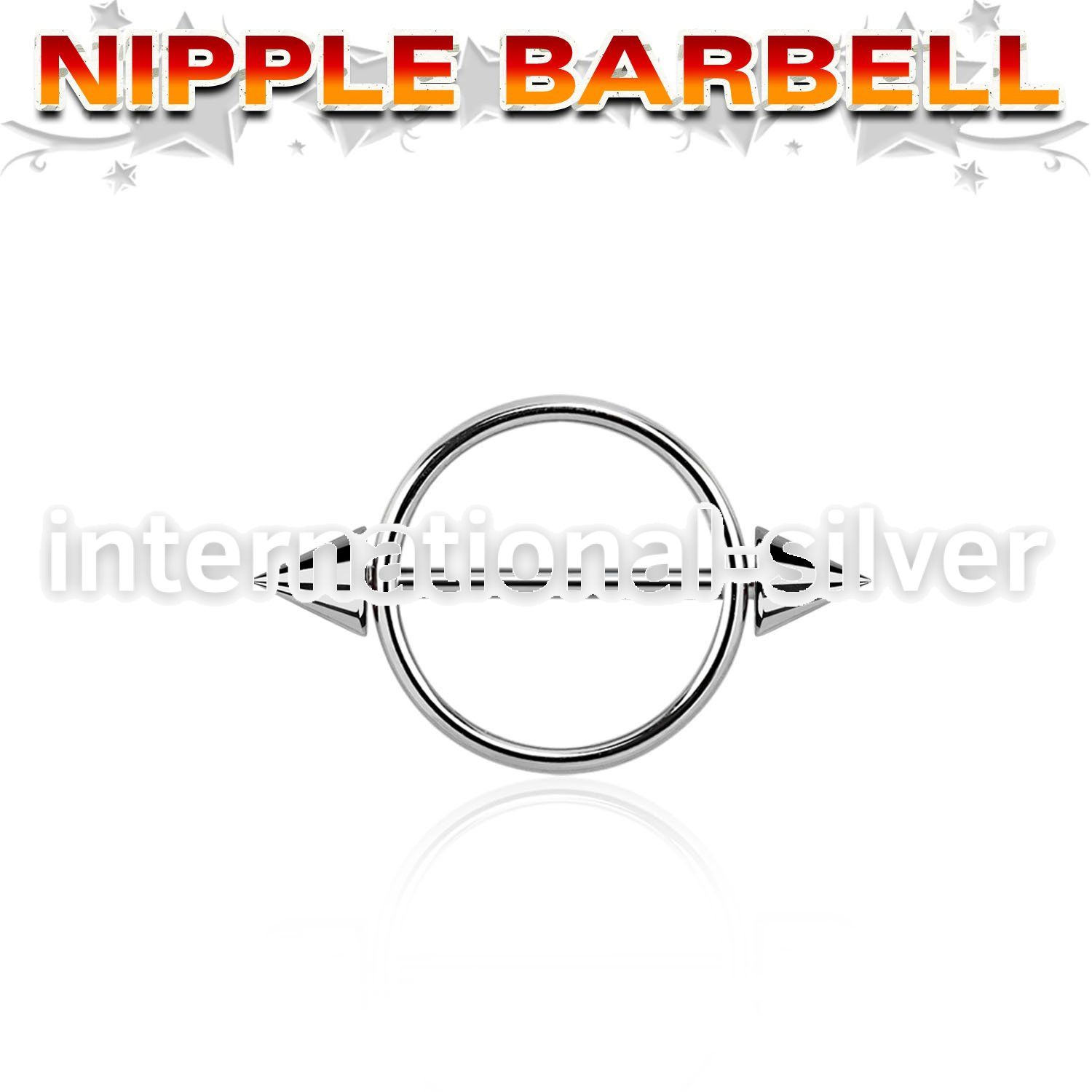 cnnpe5 straight barbells surgical steel 316l nipple