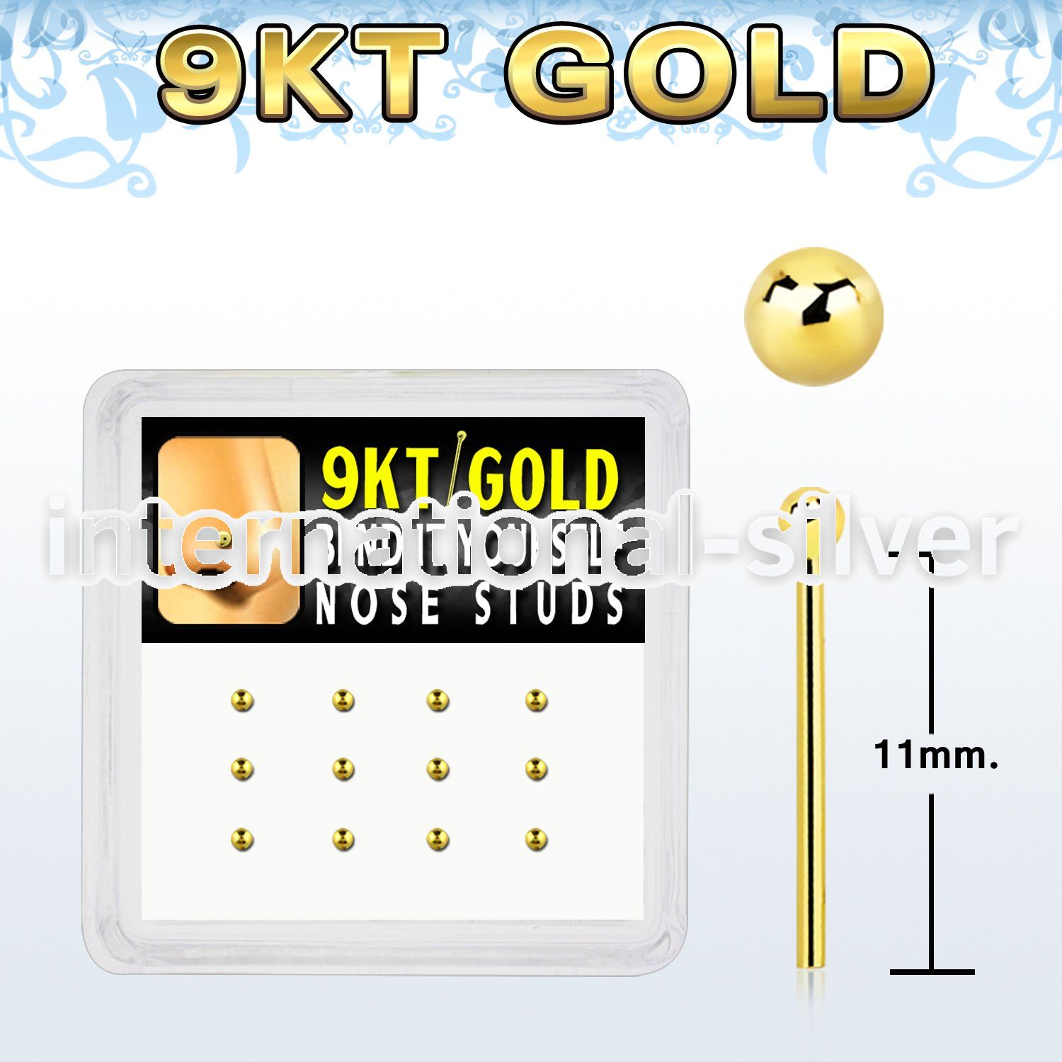 d9gys5 bend it to fit nose studs gold nose