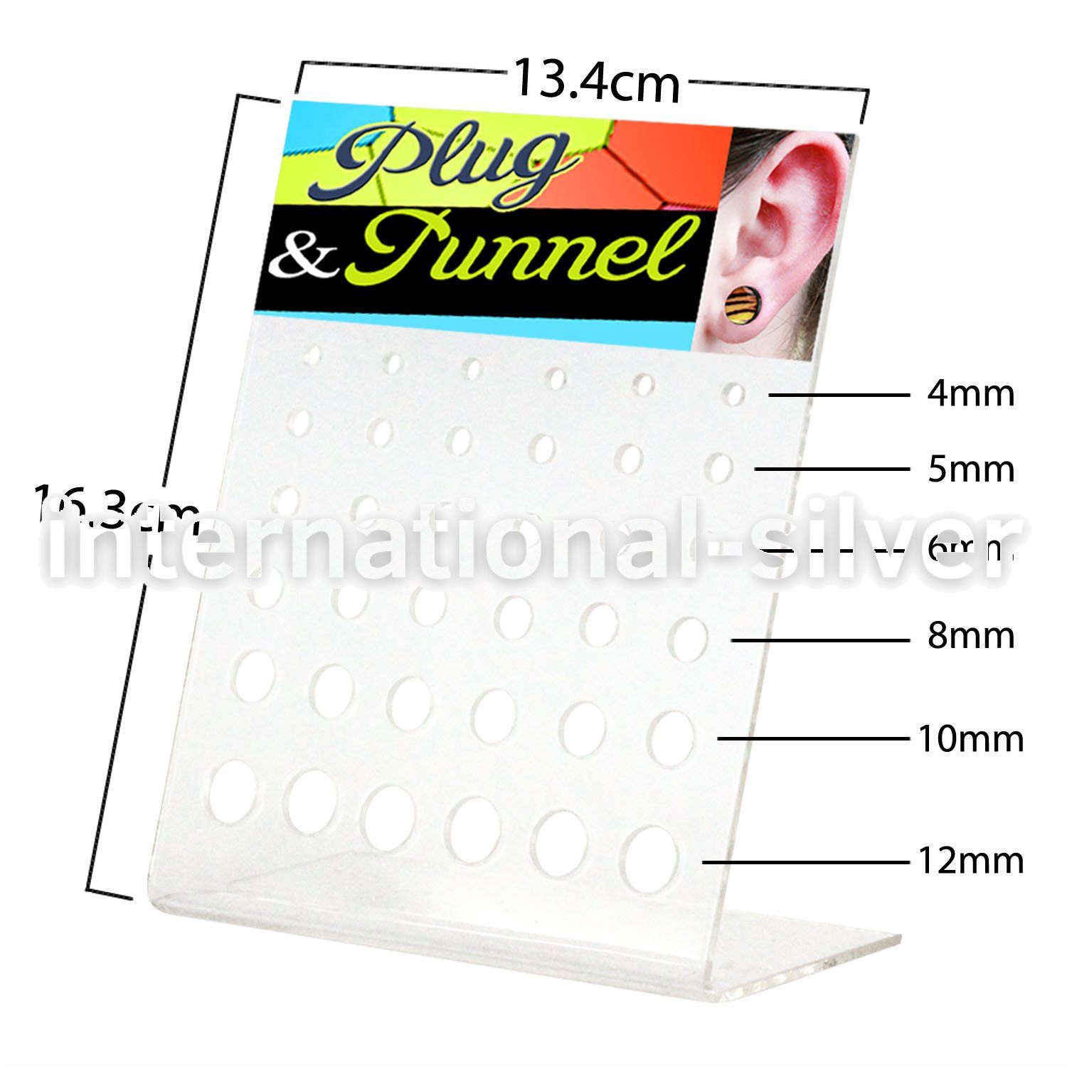 dac46 displays acrylic body jewelry belly button