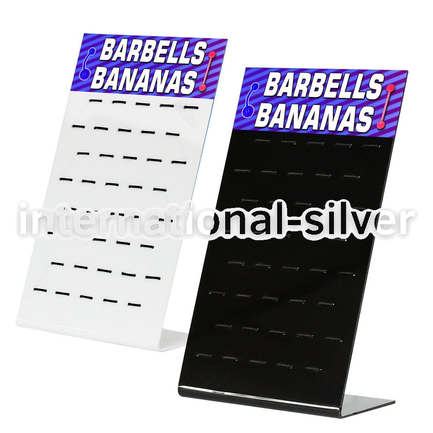 dac64 displays acrylic body jewelry belly button