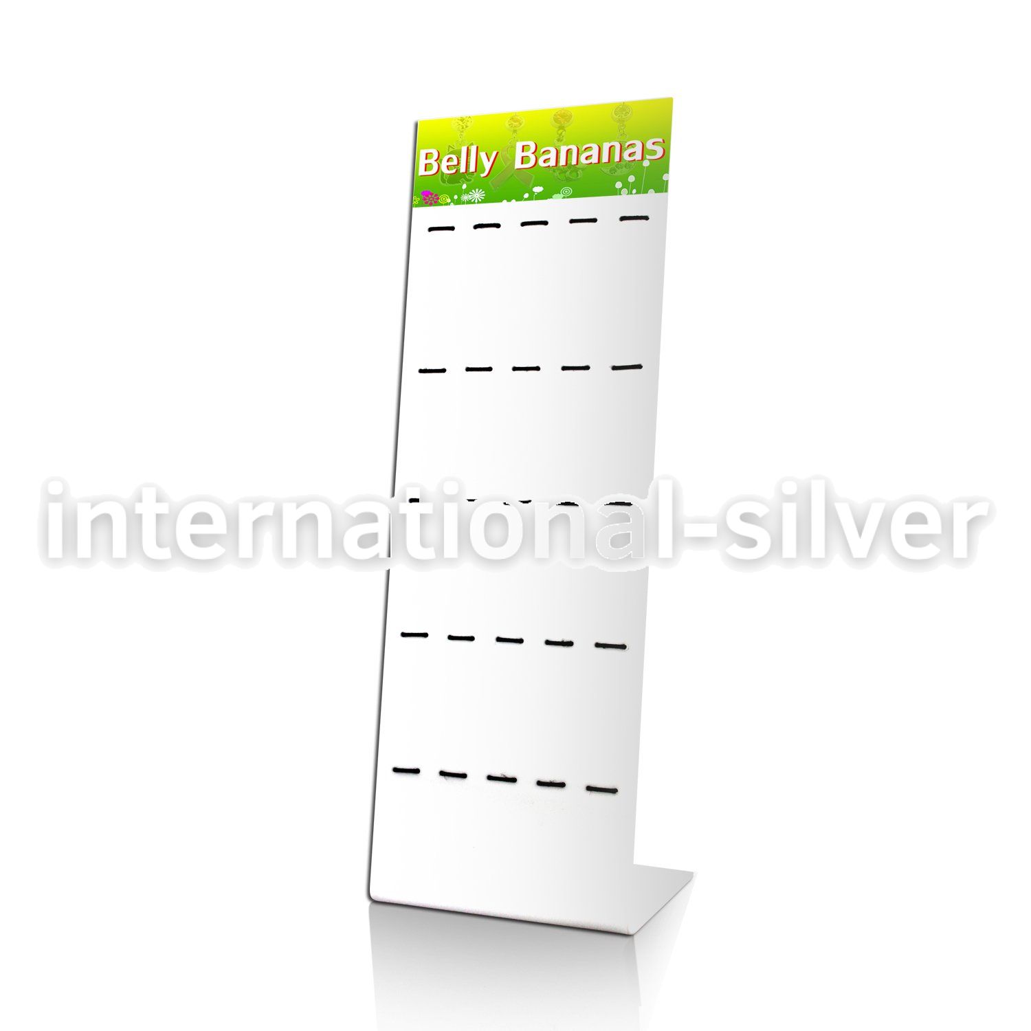 dac92 displays acrylic body jewelry belly button