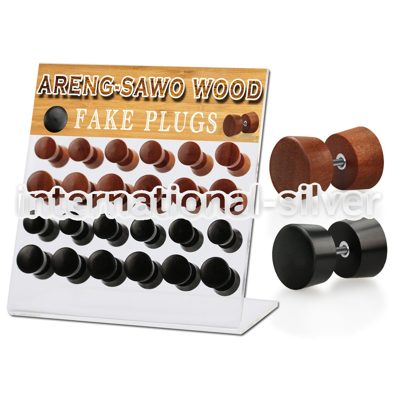 dacb159 cheaters  illusion plugs and tapers organic body jewelry ear lobe