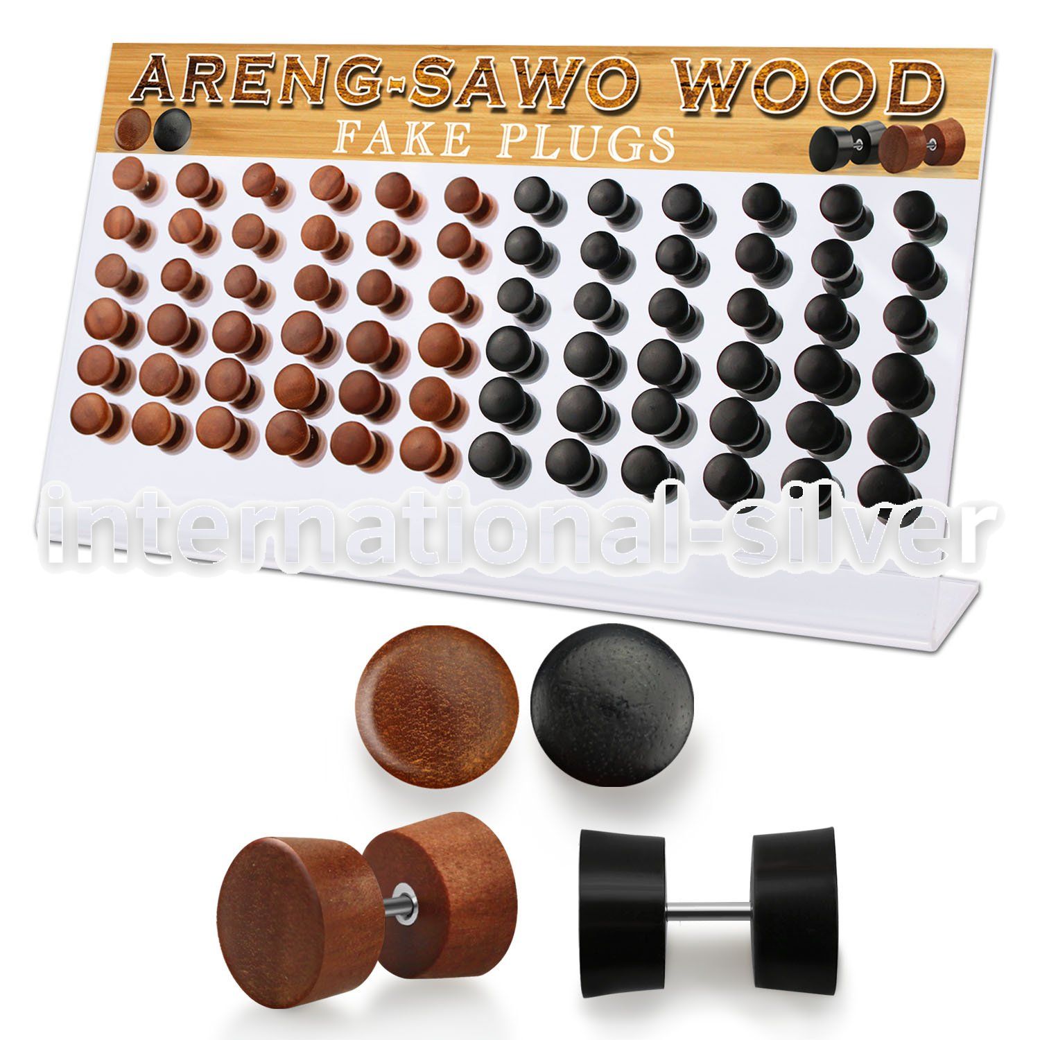 dacb168 cheaters  illusion plugs and tapers organic body jewelry ear lobe