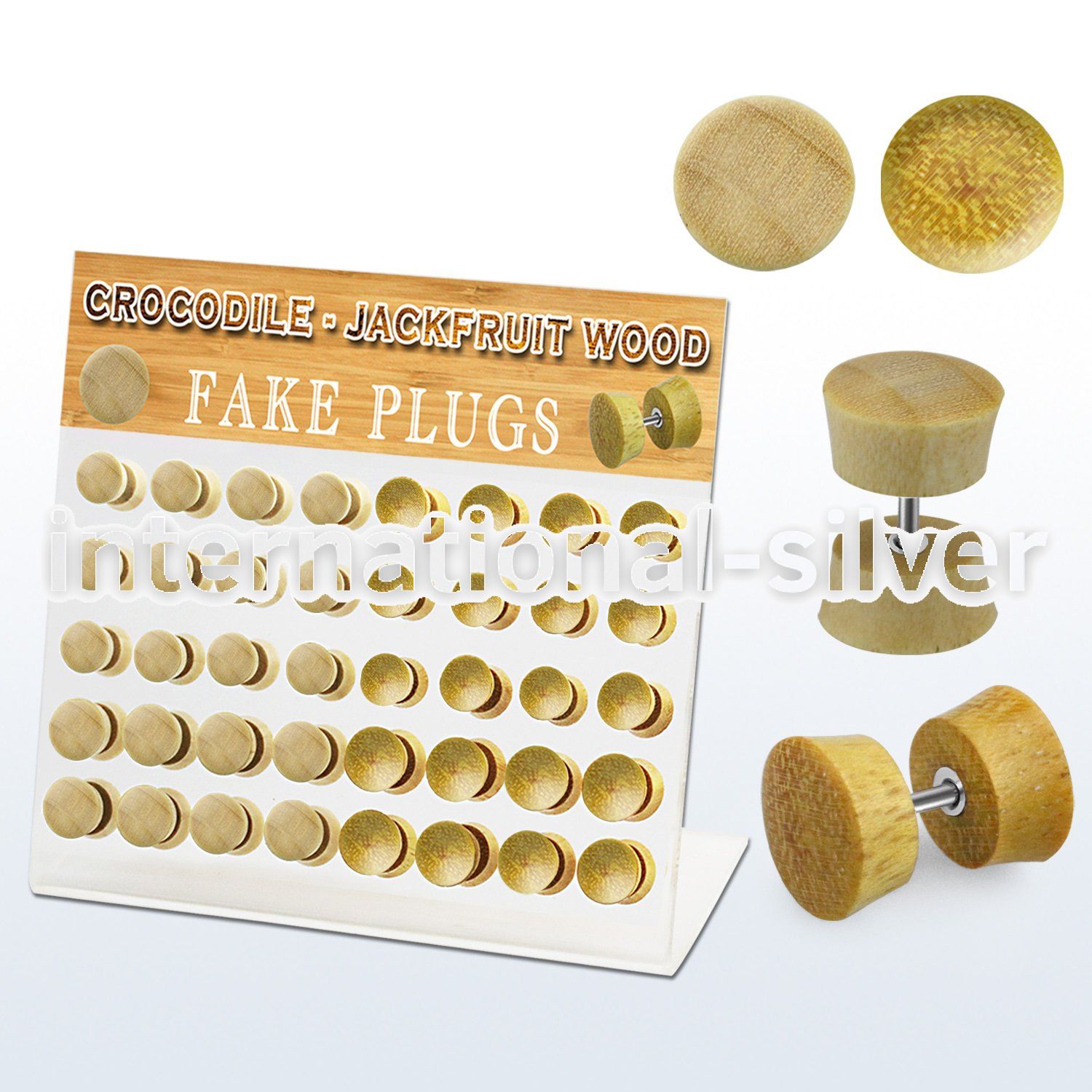 dacb178 cheaters  illusion plugs and tapers organic body jewelry ear lobe