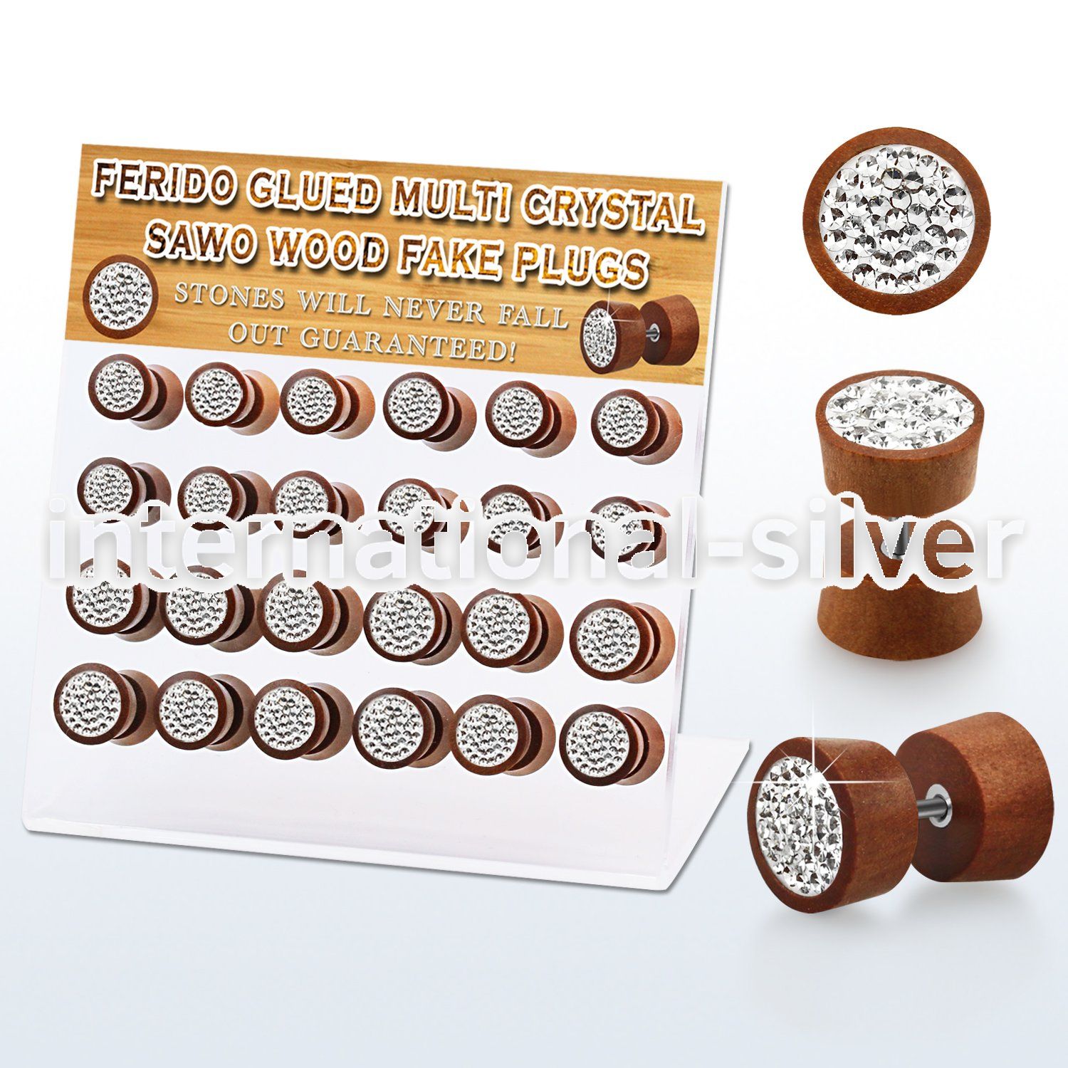 dacb184 cheaters  illusion plugs and tapers organic body jewelry ear lobe