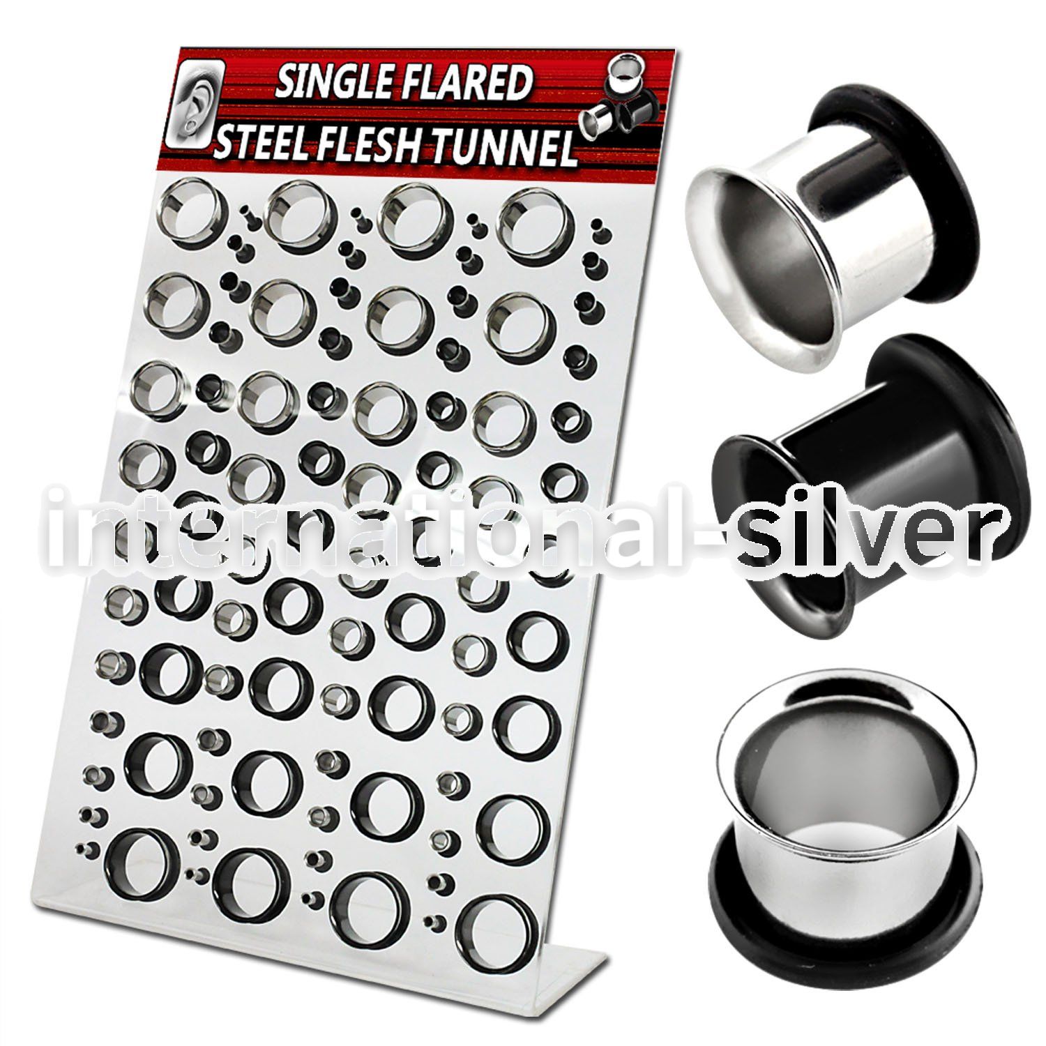 dapg54 tunnels gauges surgical steel 316l ear lobe