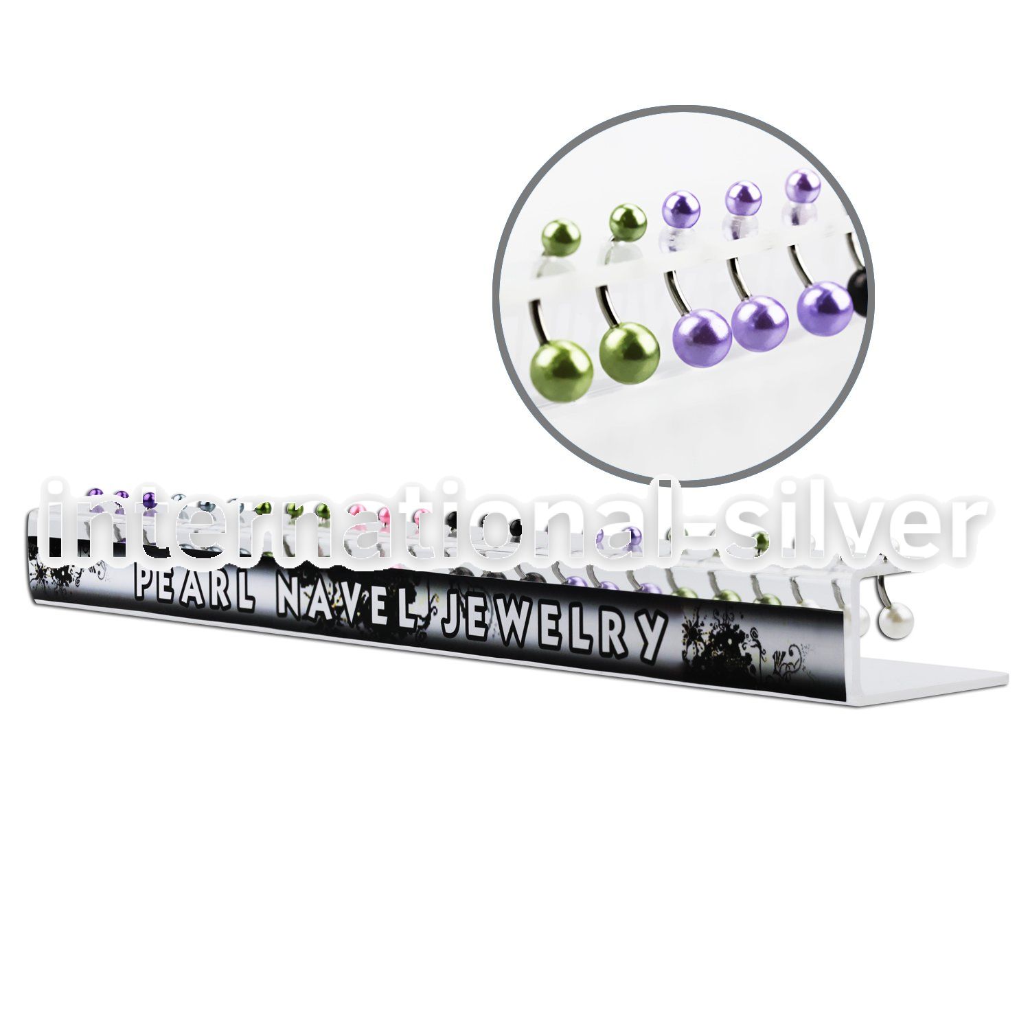 dapr belly rings surgical steel 316l with acrylic parts belly button