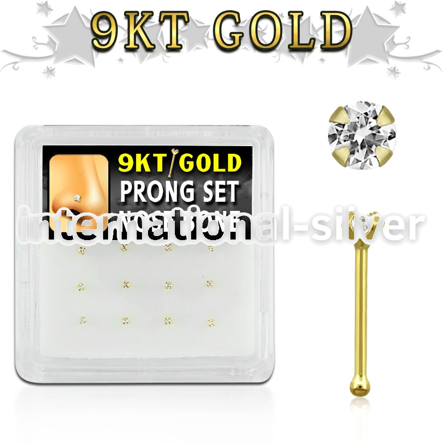 dgbz9c nose bone gold nose