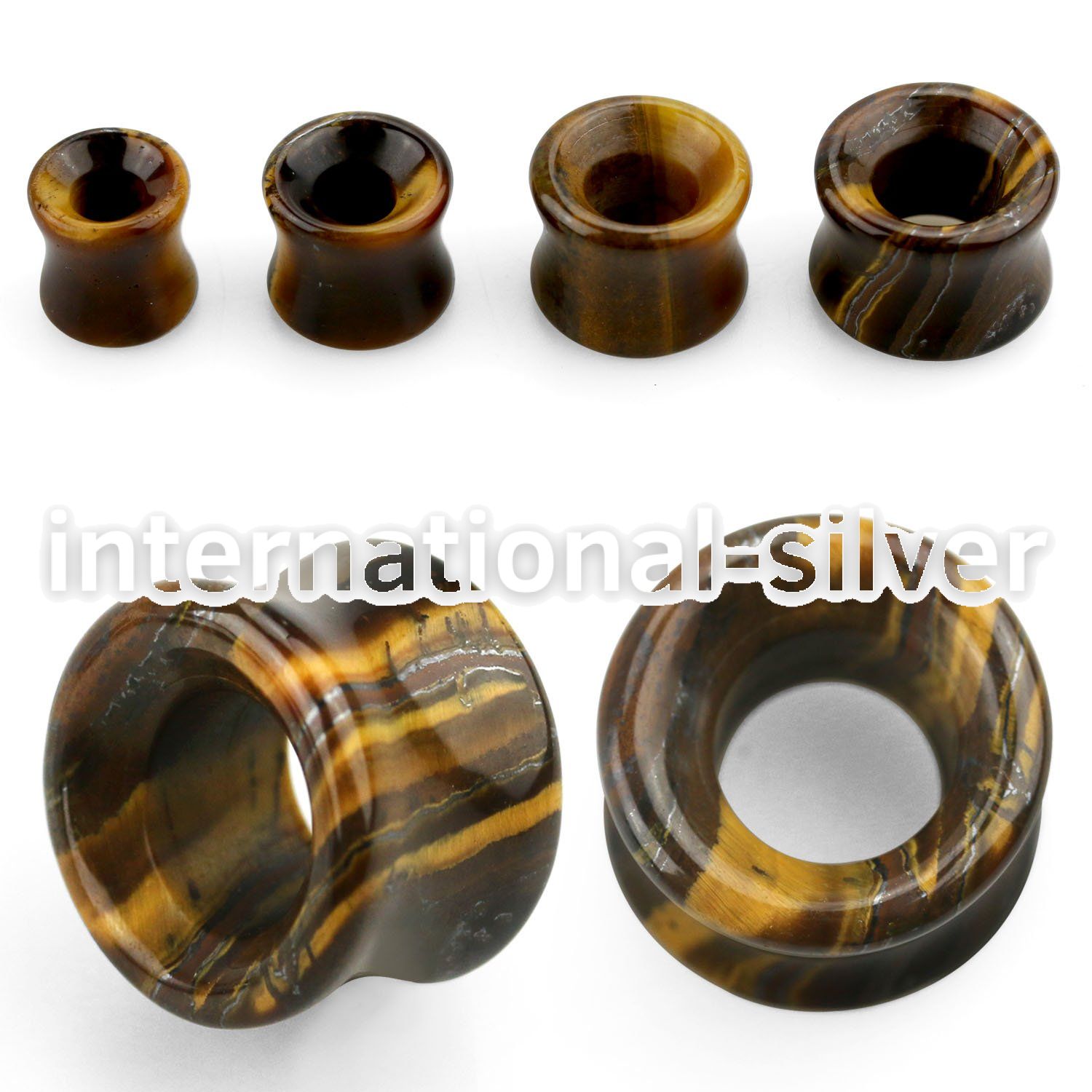 dgsm tunnels gauges organic body jewelry ear lobe