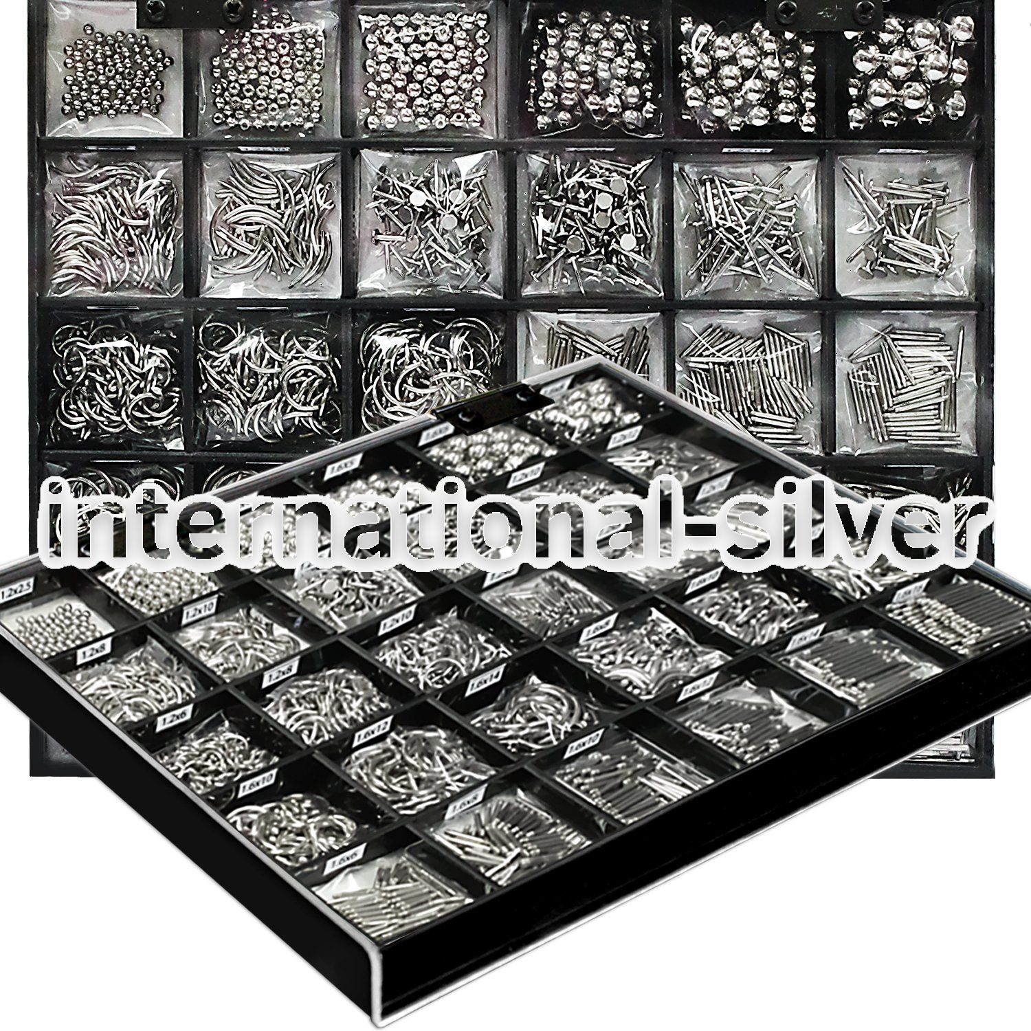 dmbj37 loose body jewelry parts surgical steel 316l belly button