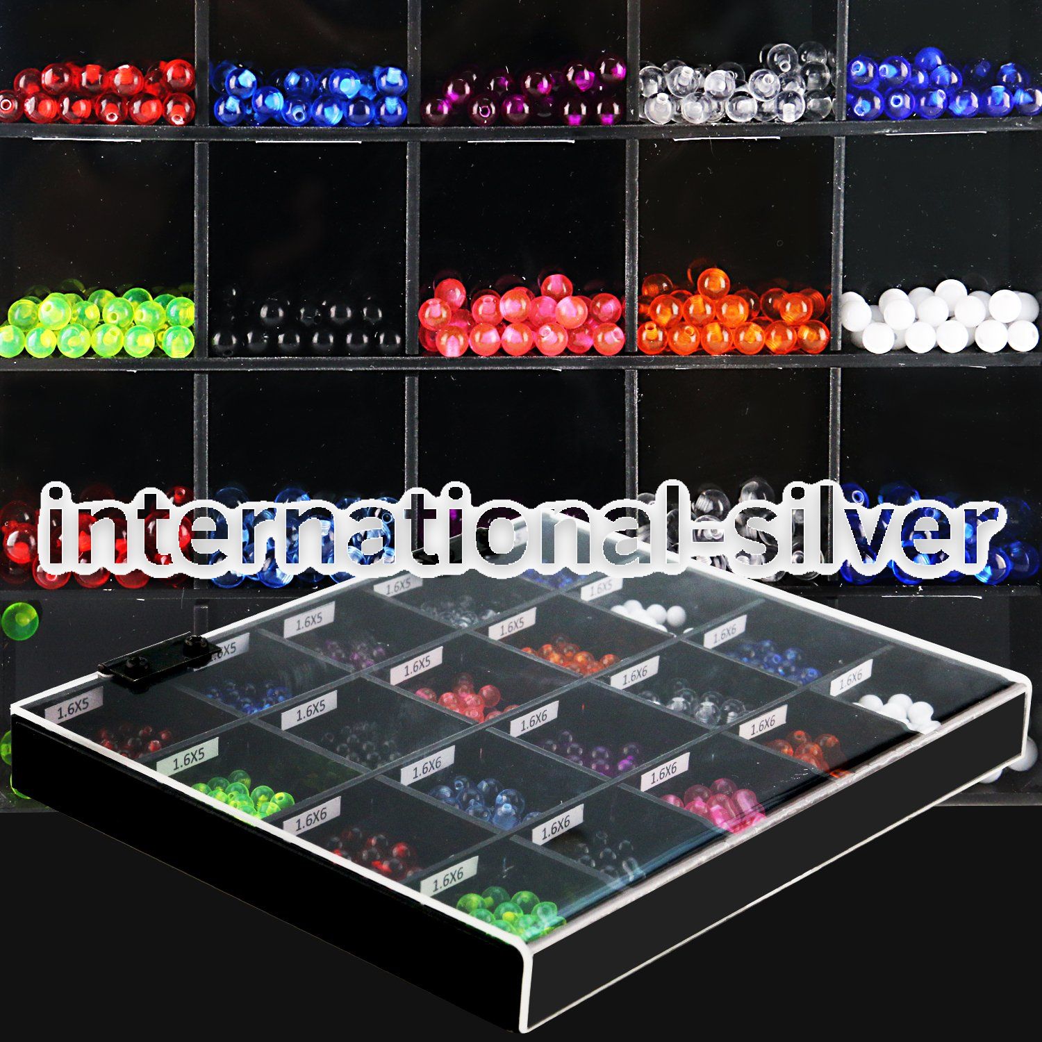 dmbj3 loose body jewelry parts acrylic body jewelry belly button