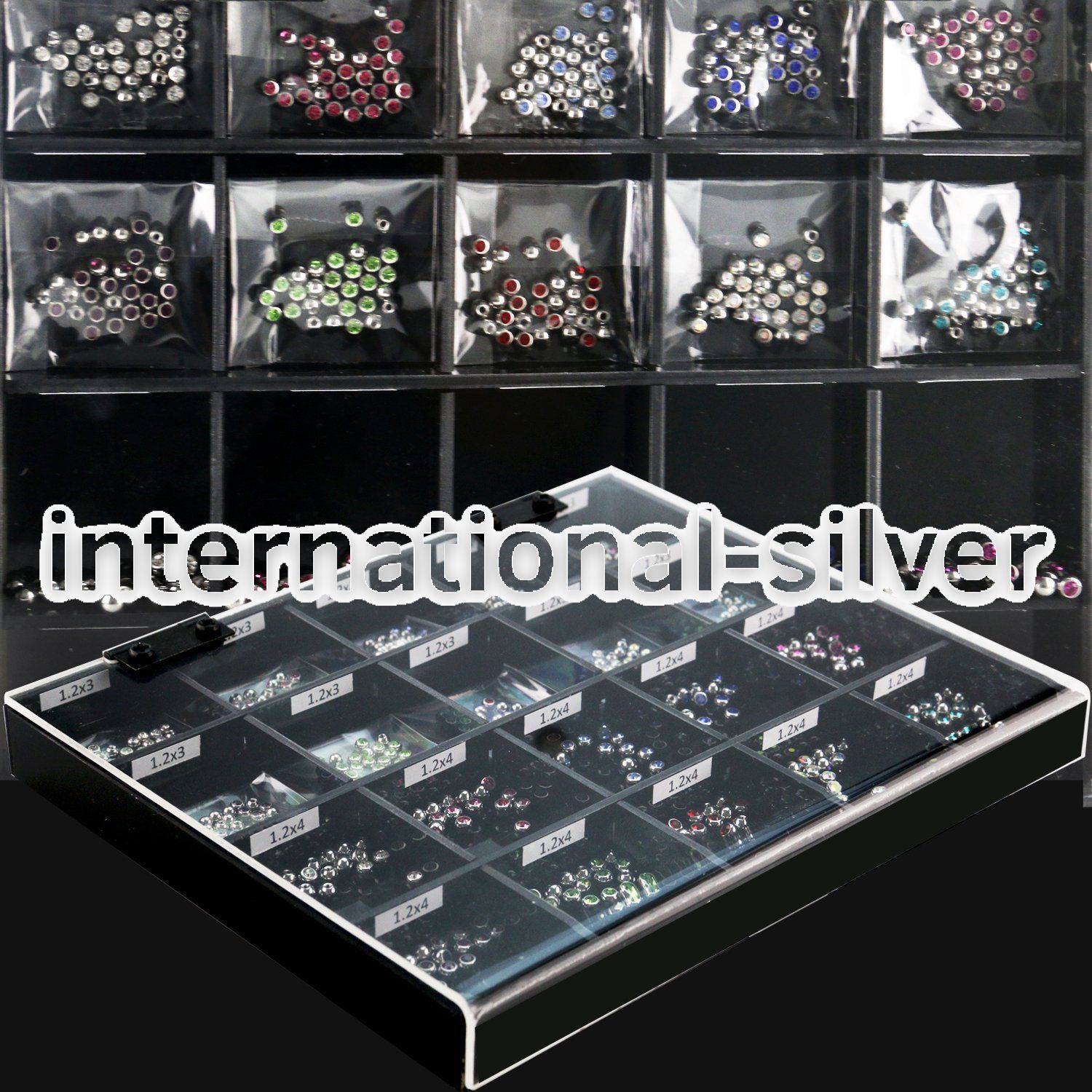 dmbj5 loose body jewelry parts surgical steel 316l belly button