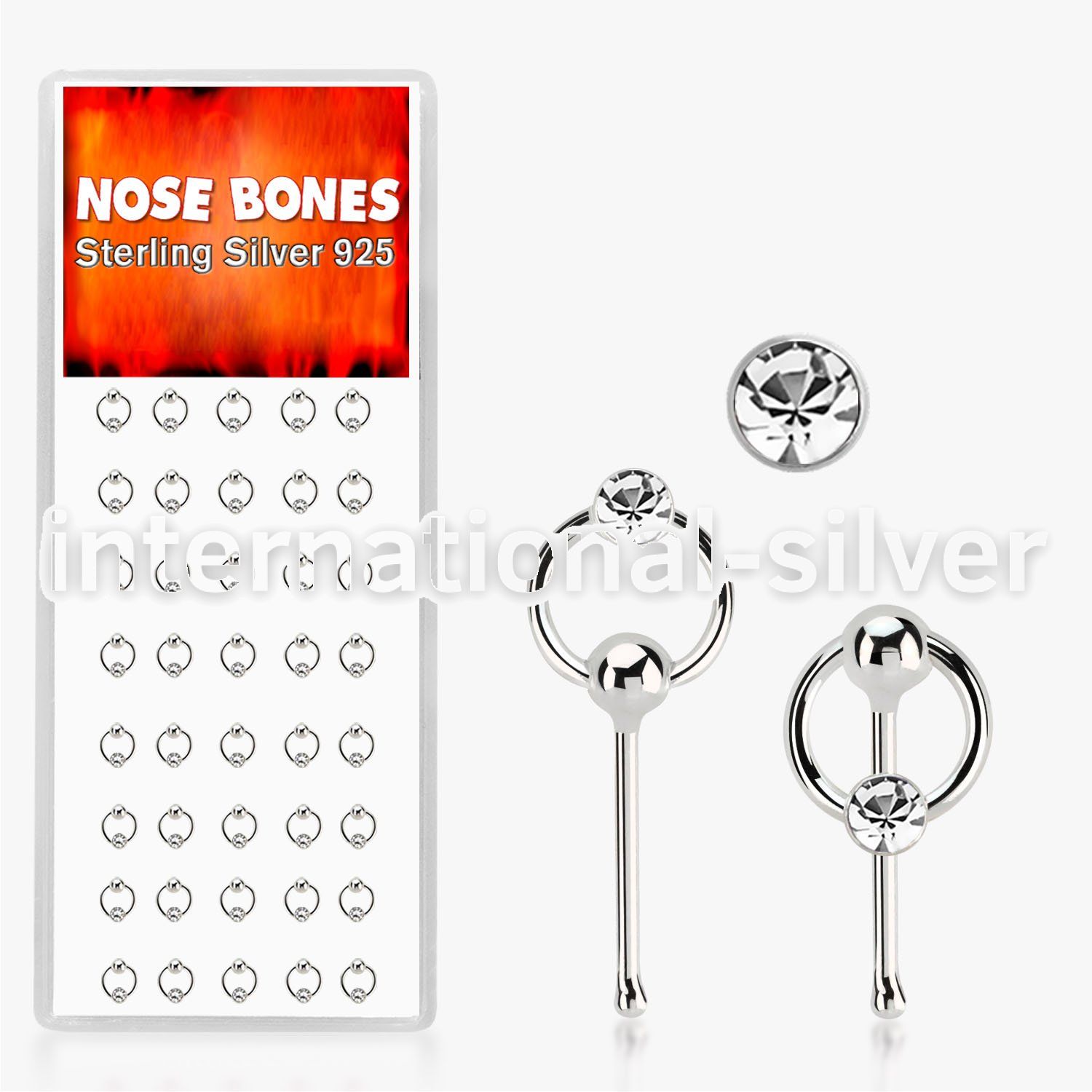 dnbrc1 nose bone silver 925 nose