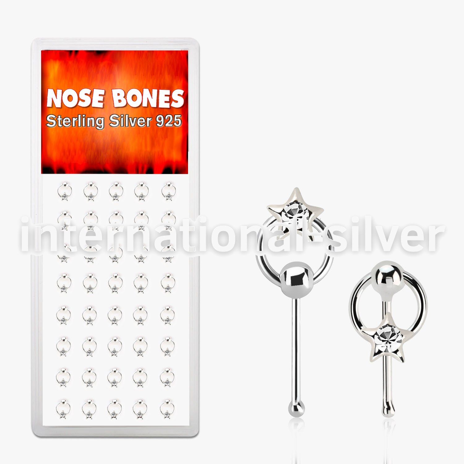 dnbrc3 nose bone silver 925 nose