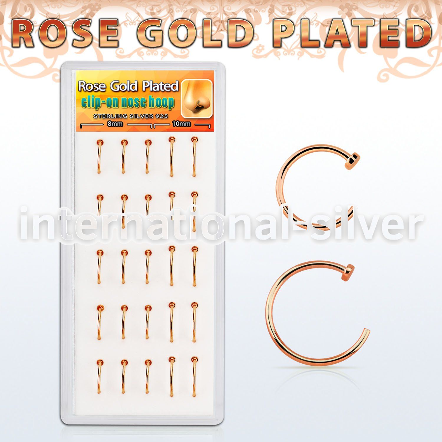 dnsm120  silver 925 nose