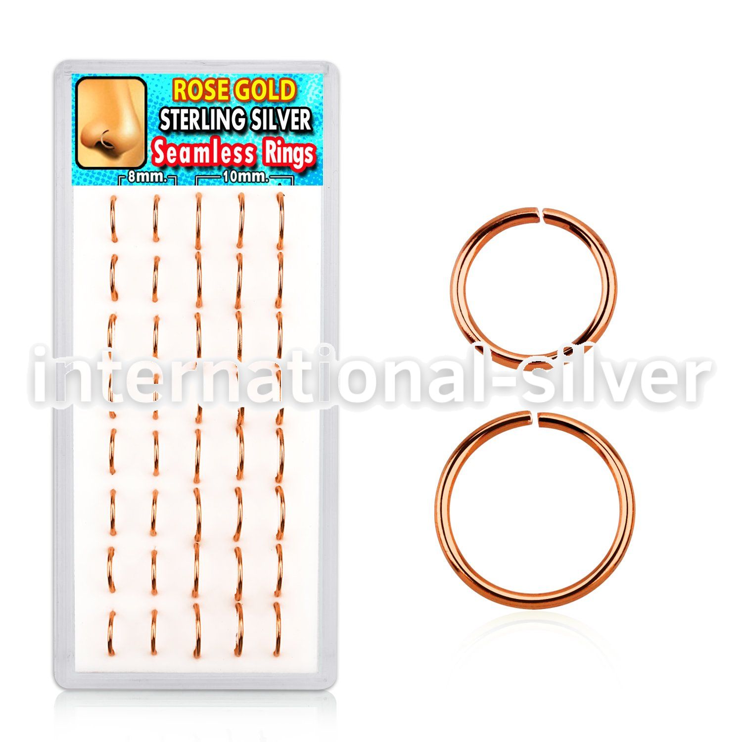 dnsm46 seamless segment rings silver 925 helix