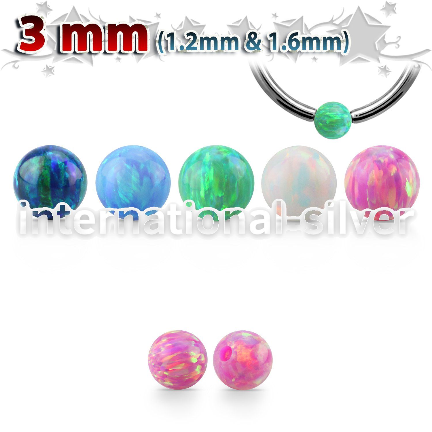 dpo3 loose body jewelry parts others 