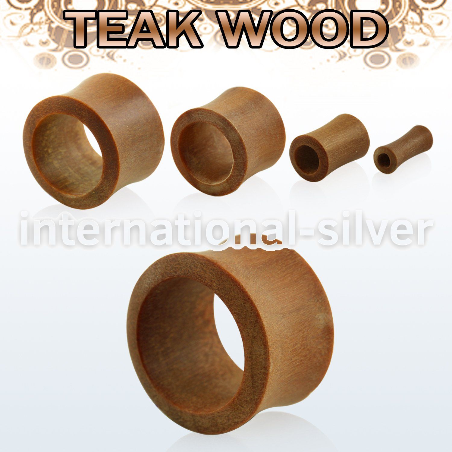 dpwt tunnels gauges organic body jewelry ear lobe