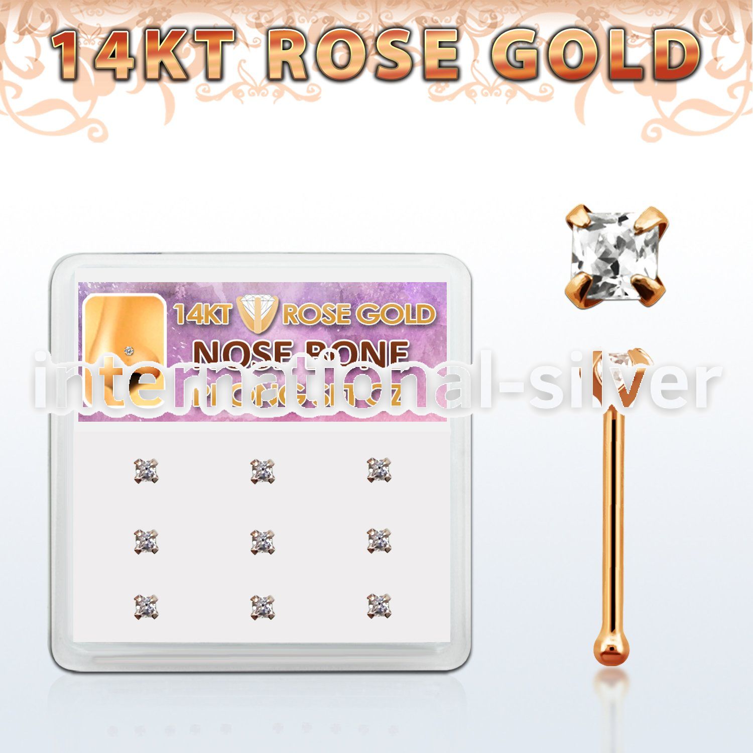 drnb19 nose bone gold nose